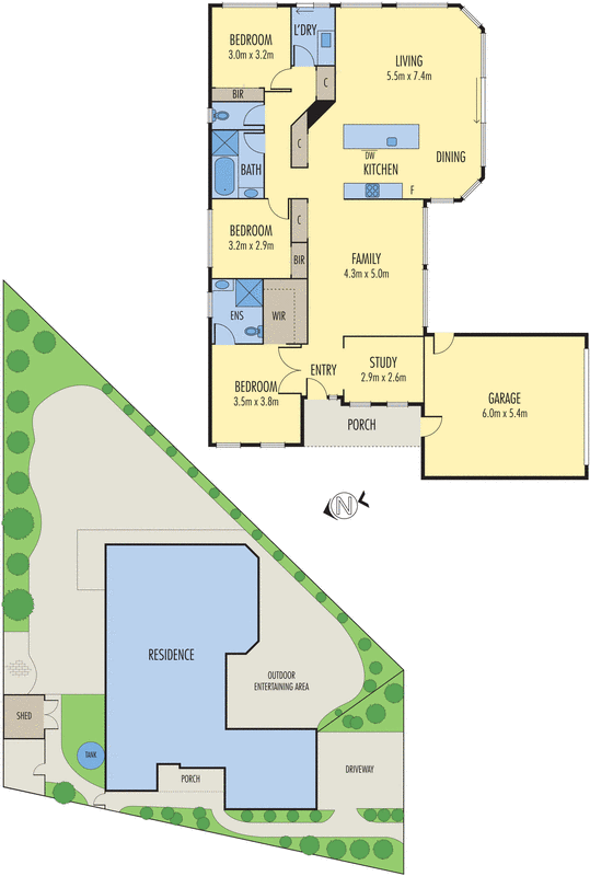 21 Melissa Court, Leopold VIC 3224 - Floorplan