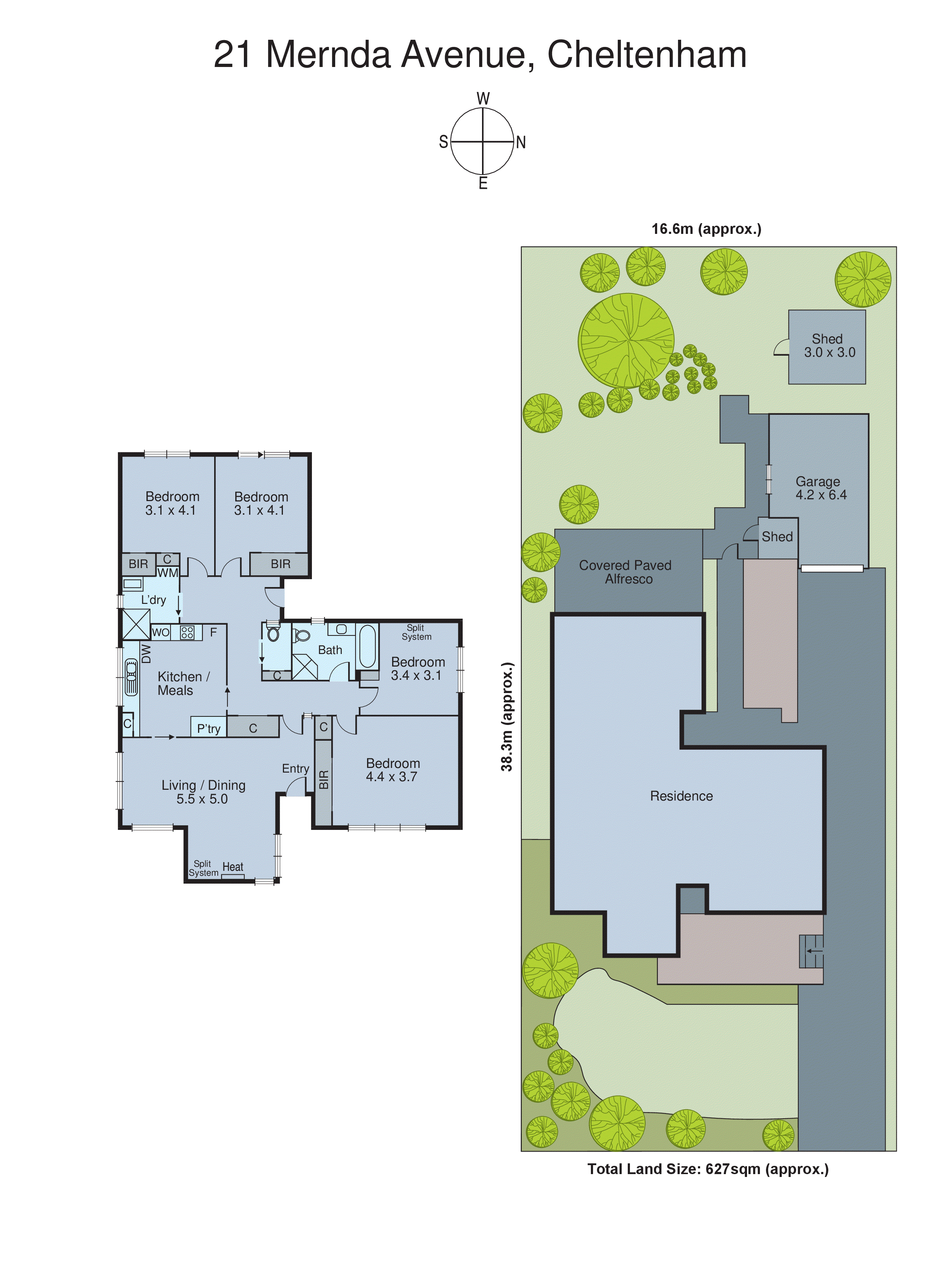 21 Mernda Avenue, Cheltenham VIC 3192 - Floorplan