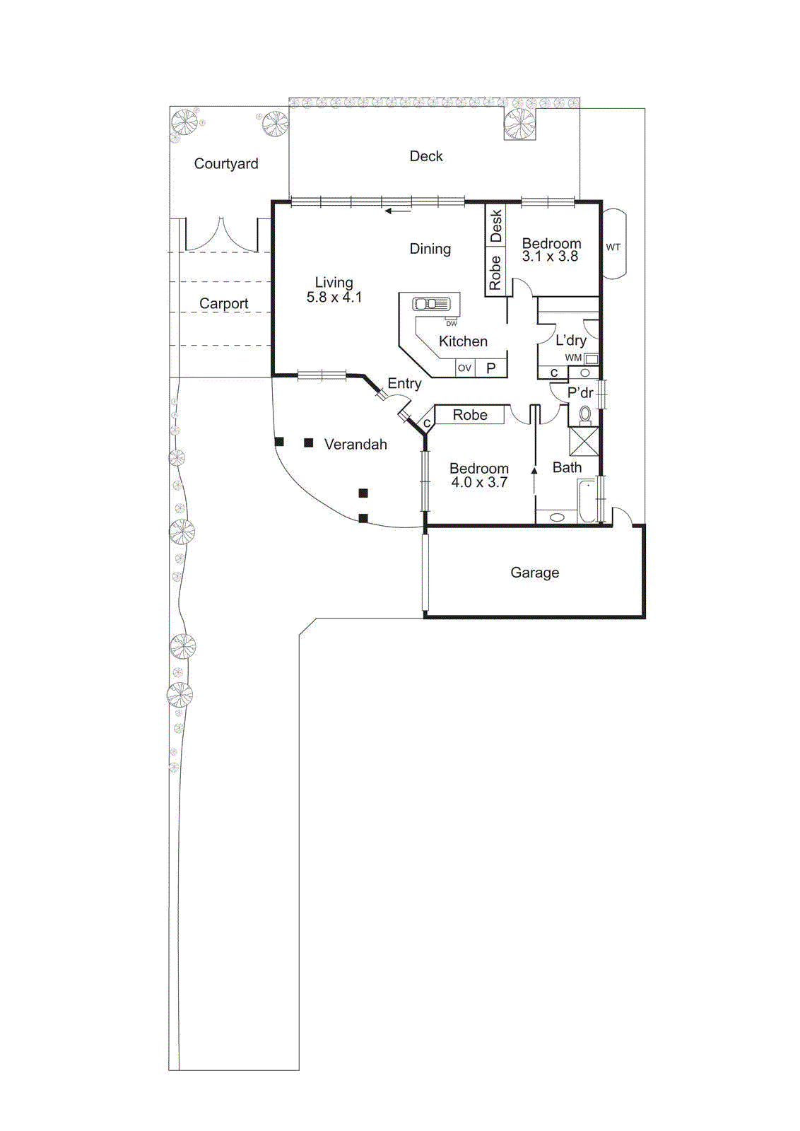 2/1 Moray Street, Bentleigh East VIC 3165 - Floorplan