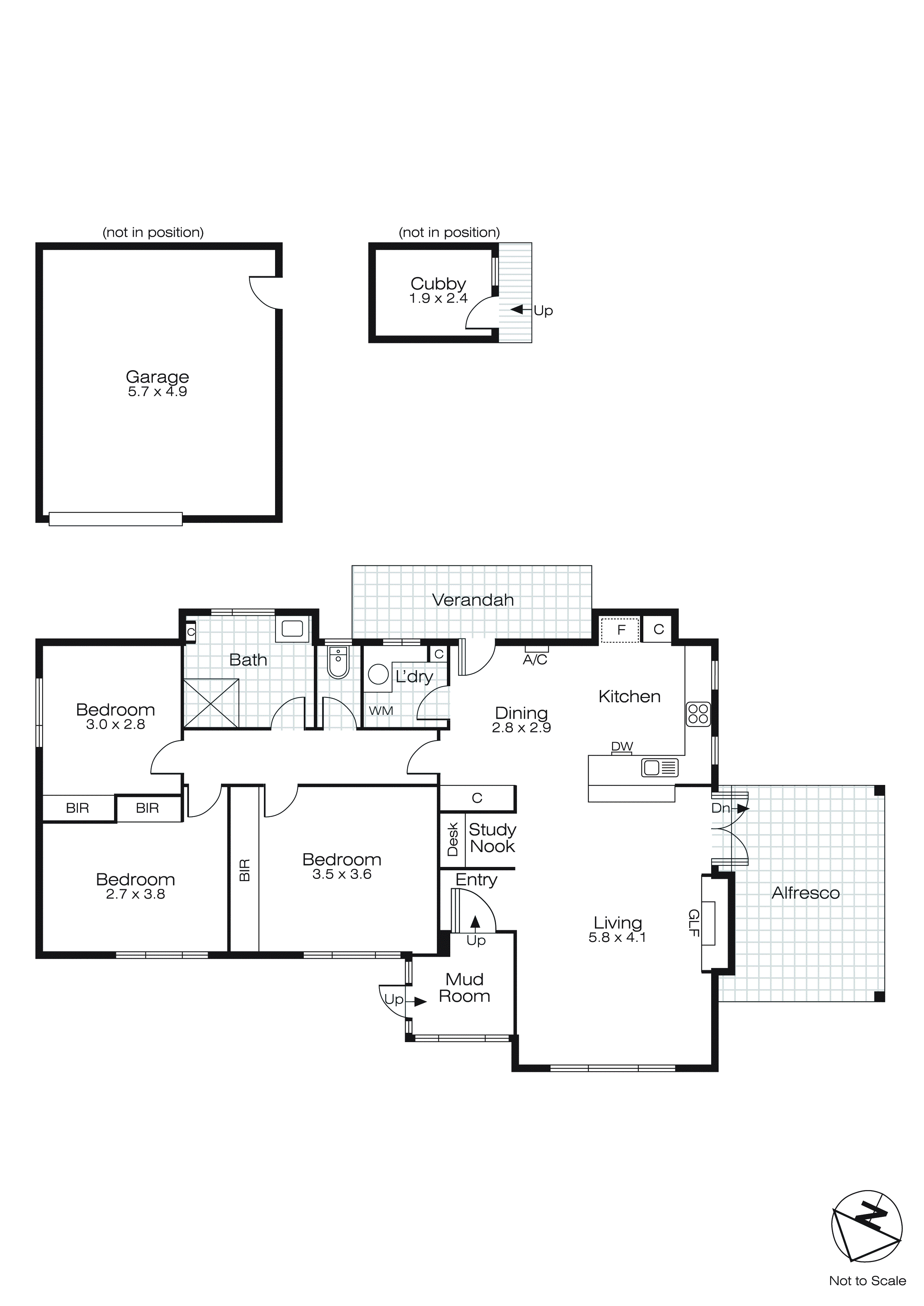 21 Muir Crescent, Newington VIC 3350 - Floorplan