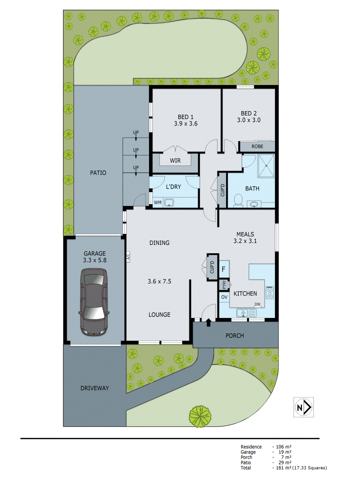 21 Oploo Court, Dingley Village VIC 3172 - Floorplan