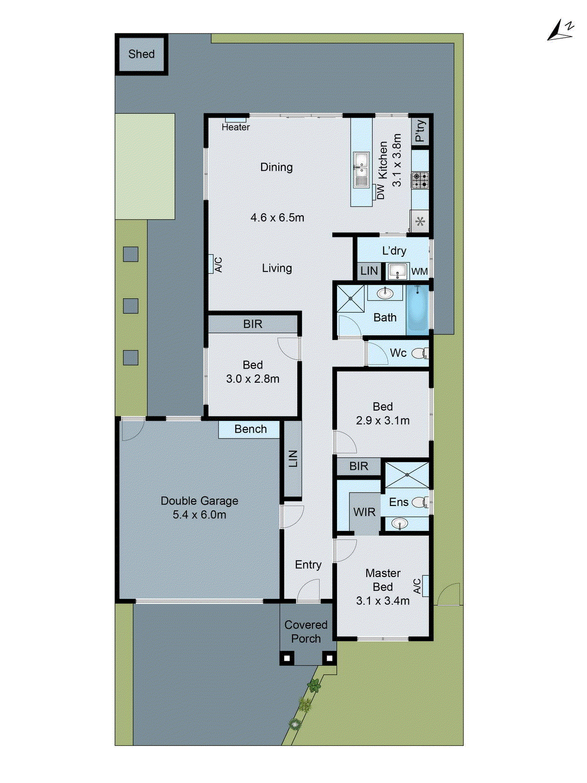 21 Orpington Crescent, Marshall VIC 3216 - Floorplan