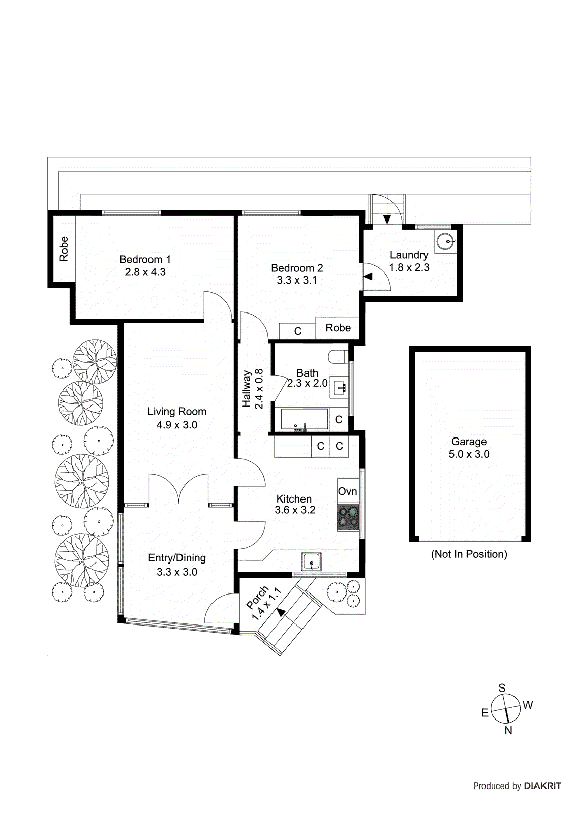 2/1 Outlook Drive, Camberwell VIC 3124 - Floorplan