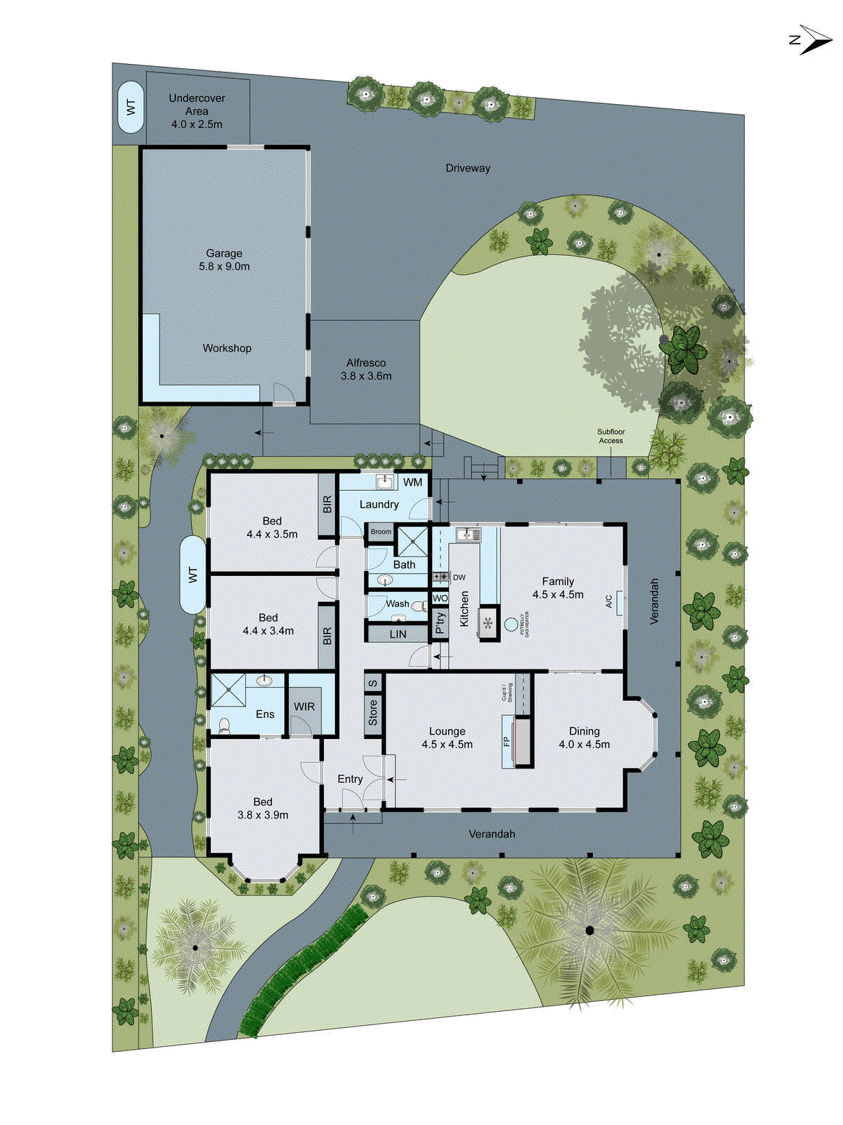 21 Pepperdine Way, Highton VIC 3216 - Floorplan