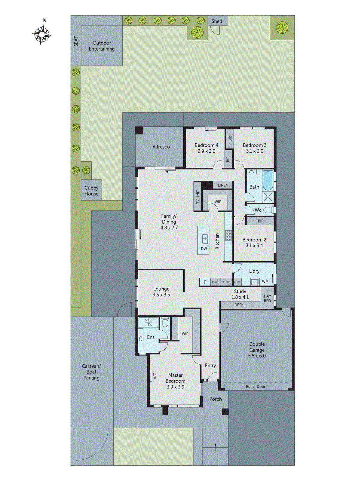 21 Pienza Way, Leopold VIC 3224 - Floorplan