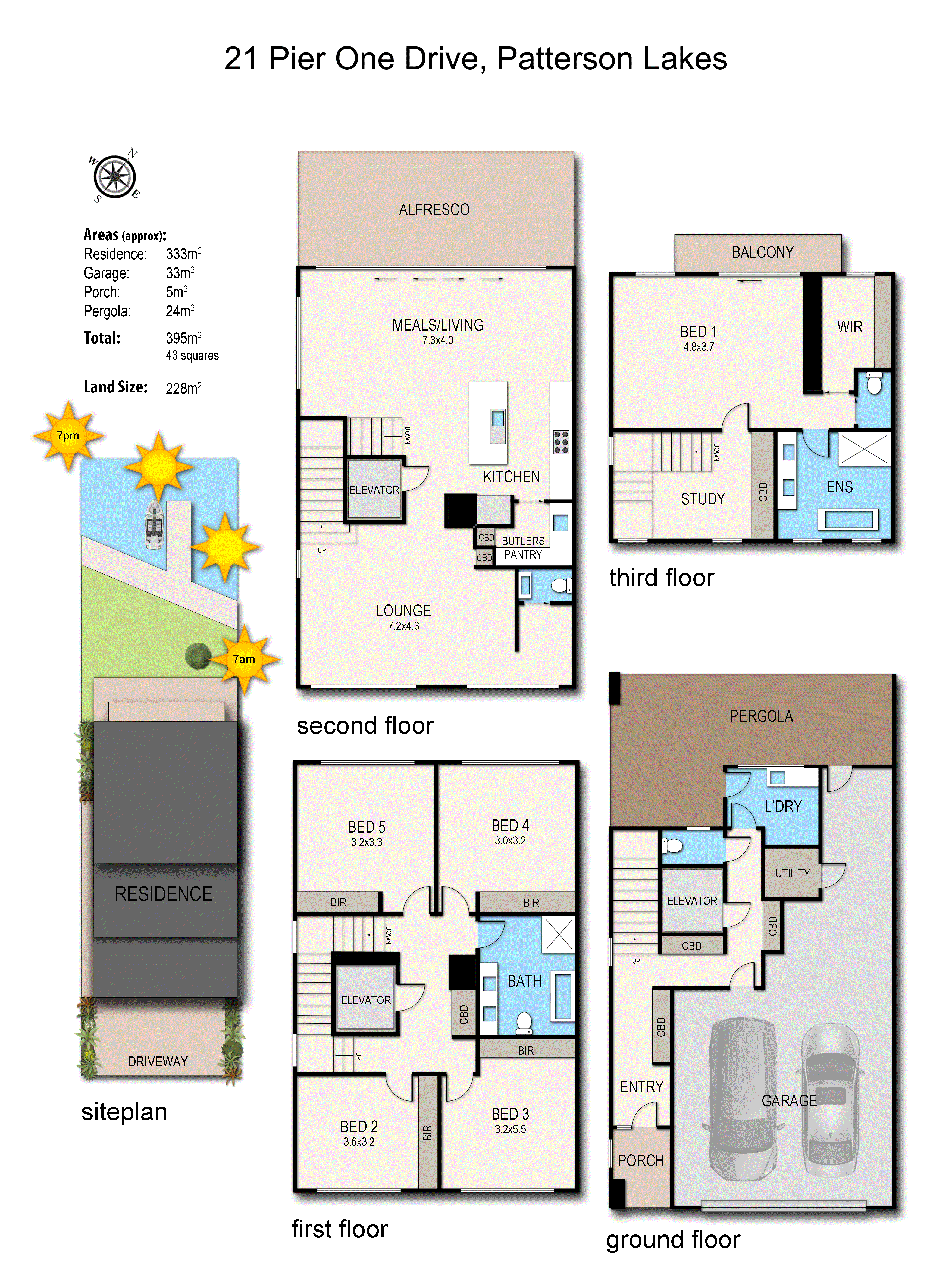21 Pier One Drive, Patterson Lakes VIC 3197 - Floorplan