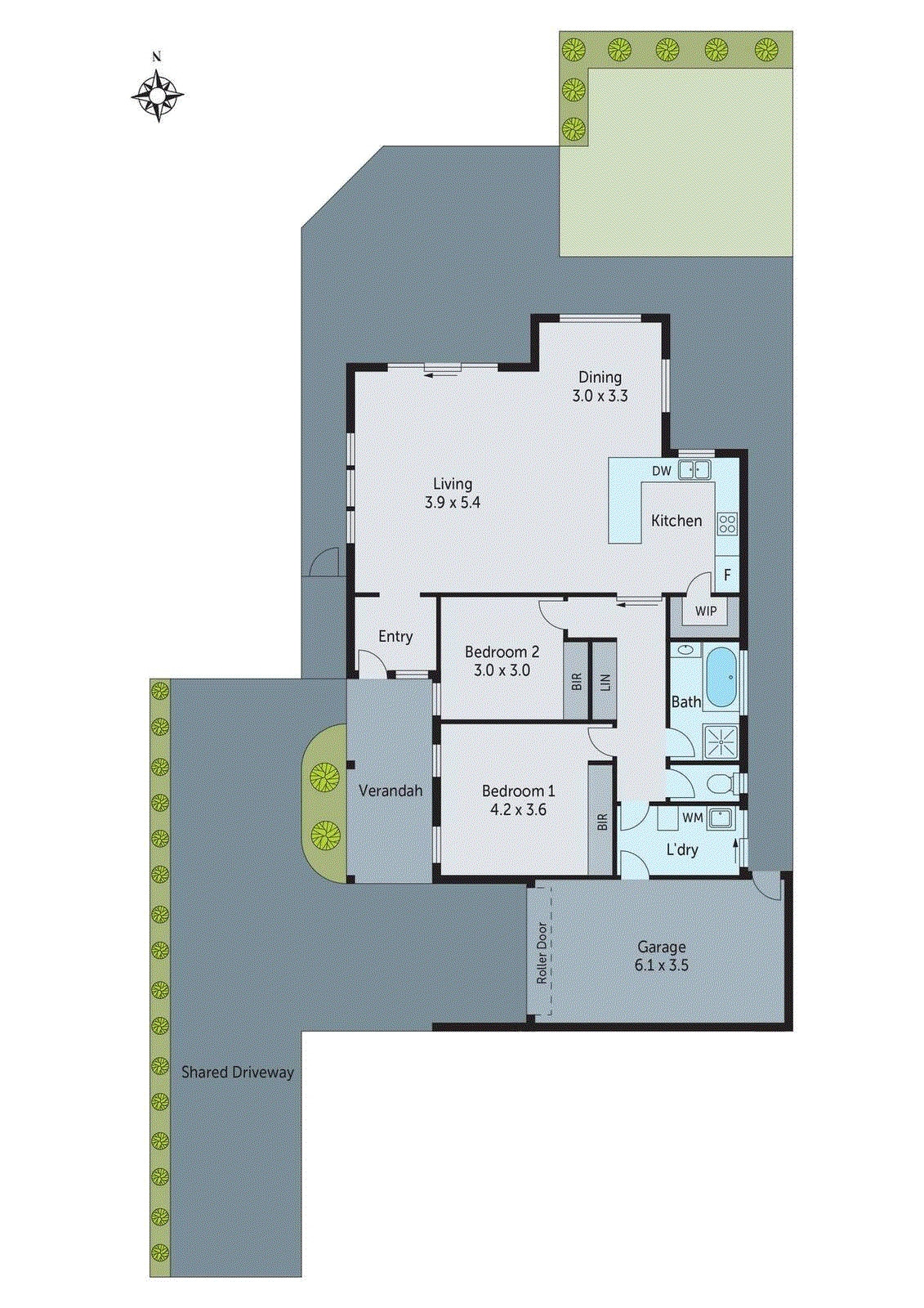 2/1 Pitman Street, Newcomb VIC 3219 - Floorplan