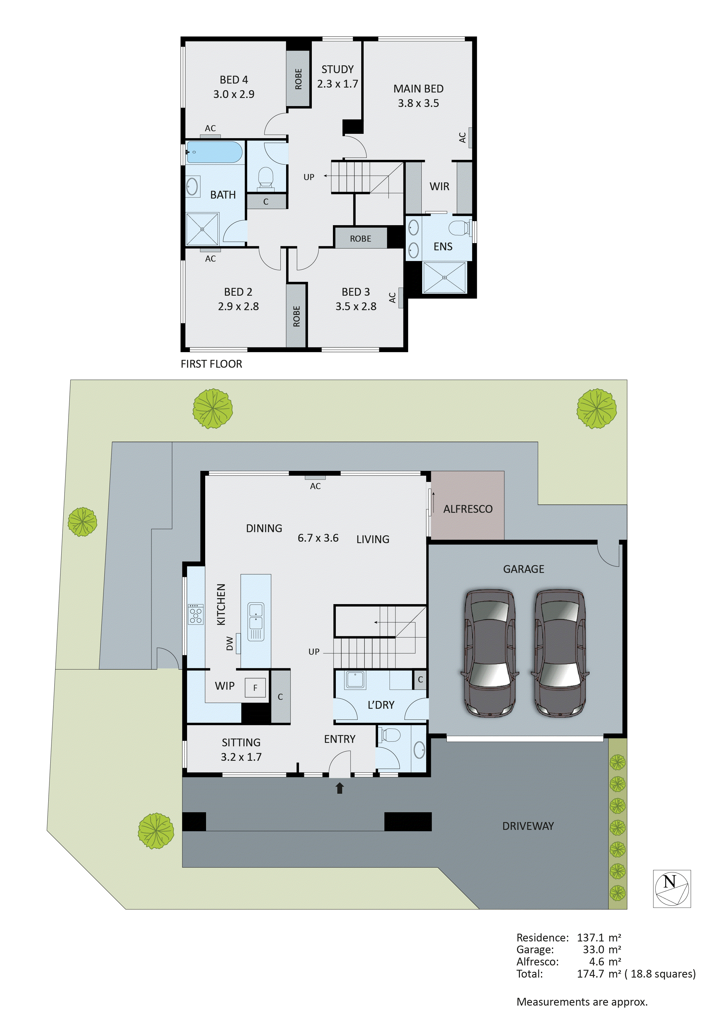 21 Pleasant Way, Keysborough VIC 3173 - Floorplan