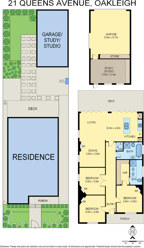 21 Queens Avenue, Oakleigh VIC 3166 - Floorplan
