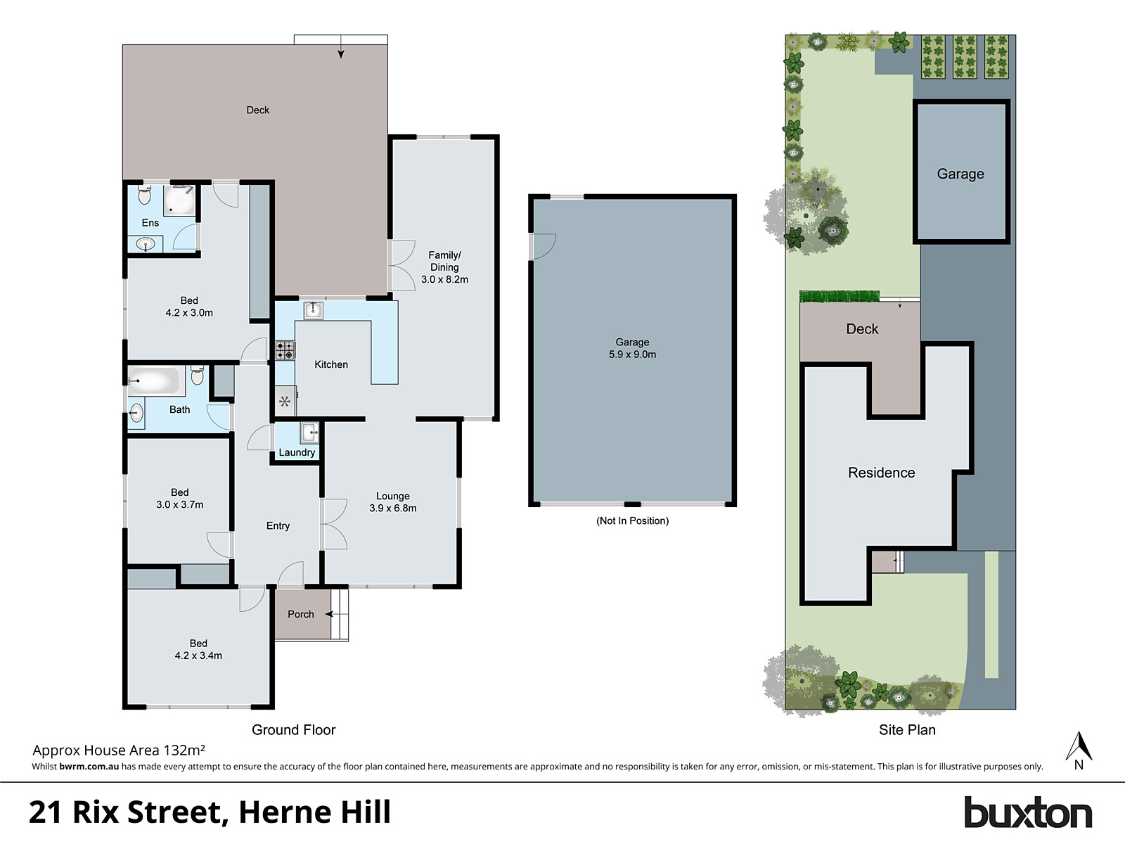 21 Rix Street, Herne Hill VIC 3218 - Floorplan