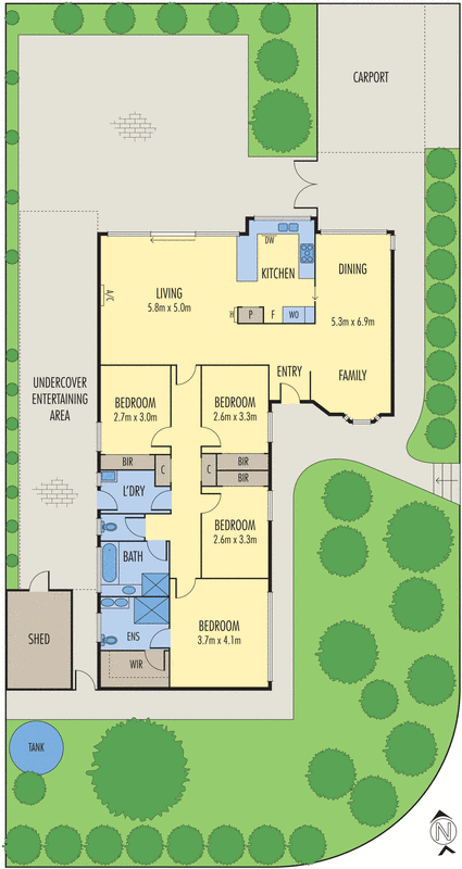 21 Rowan Court, Belmont VIC 3216 - Floorplan