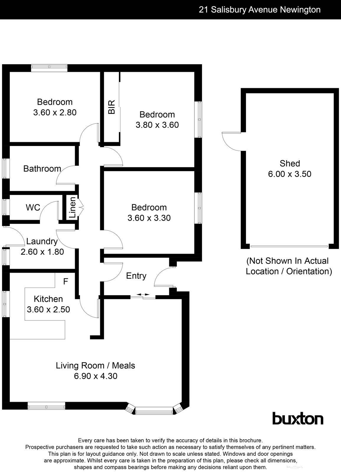 21 Salisbury Avenue, Newington VIC 3350 - Floorplan