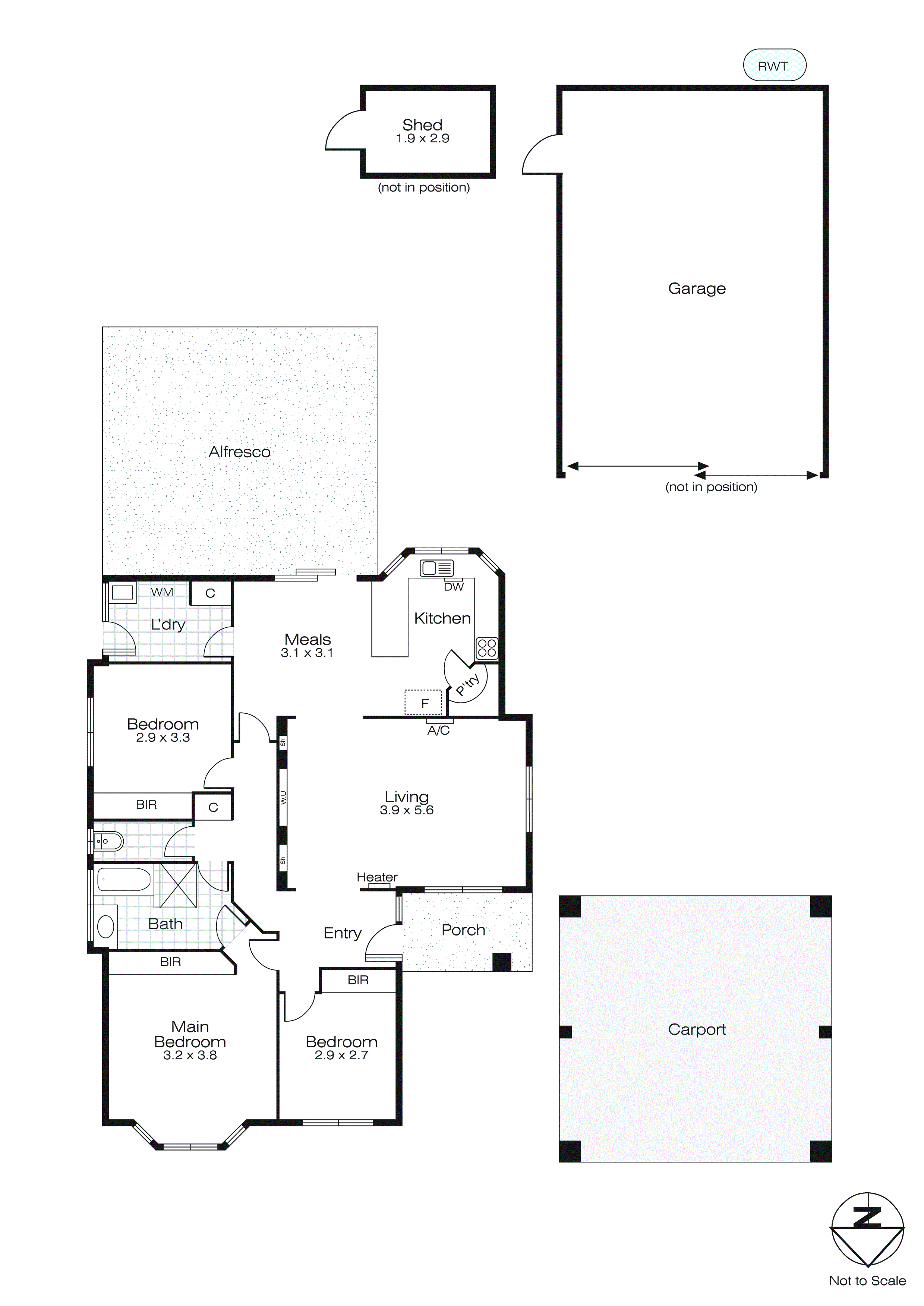 21 Shasta Drive, Delacombe VIC 3356 - Floorplan