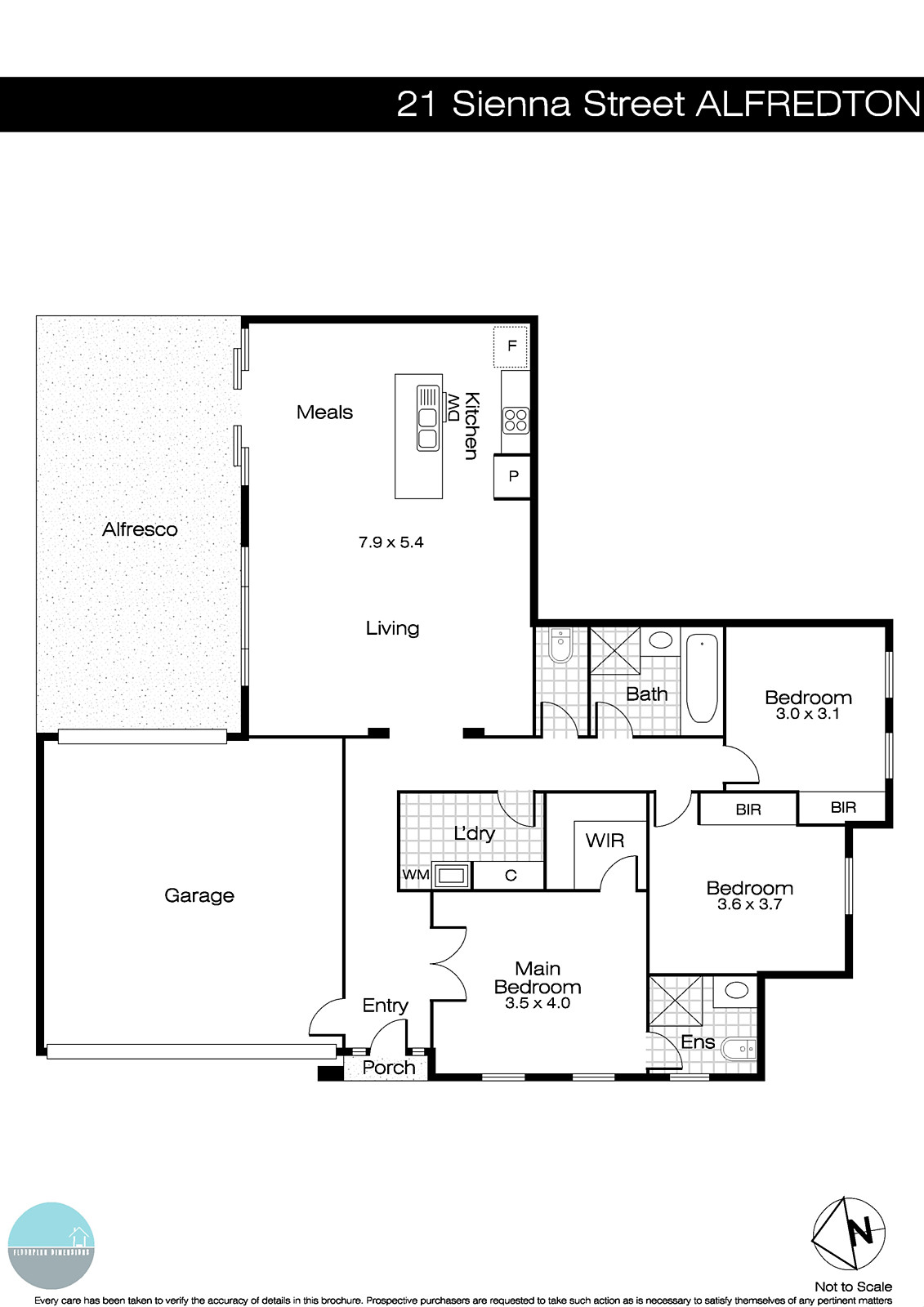 21 Sienna Street, Alfredton VIC 3350 - Floorplan