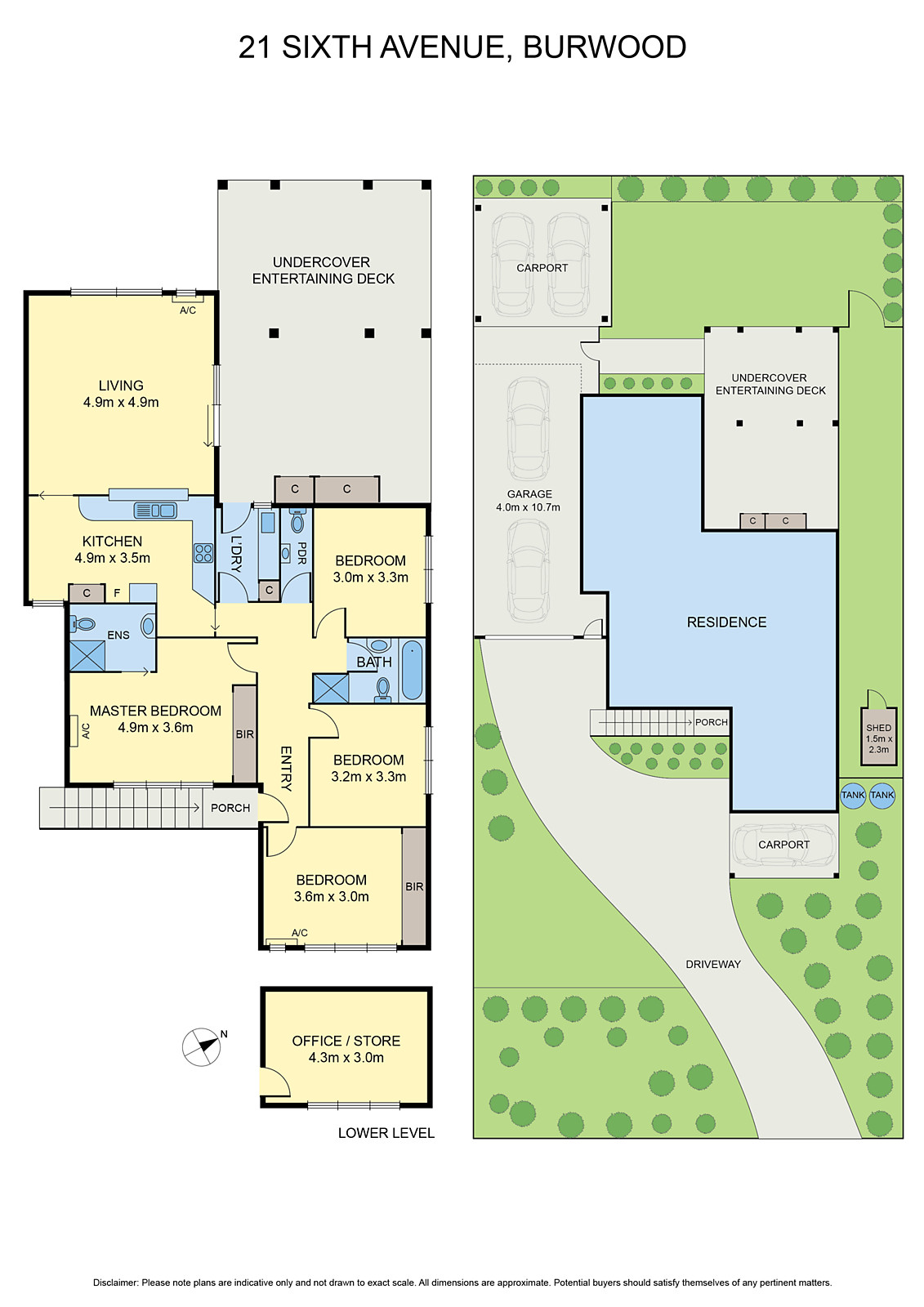 21 Sixth Avenue, Burwood VIC 3125 - Floorplan
