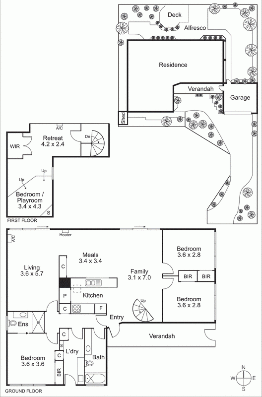 2/1 Spring Street, SANDRINGHAM VIC 3191 - Floorplan