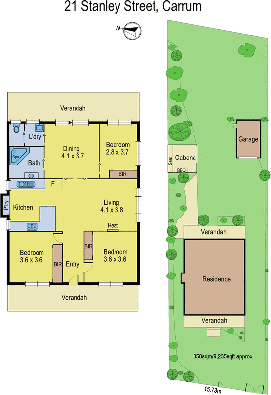 21 Stanley Street, Carrum VIC 3197 - Floorplan