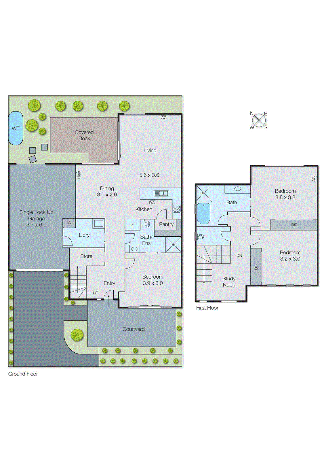 2/1 Stewart Avenue, Parkdale VIC 3195 - Floorplan