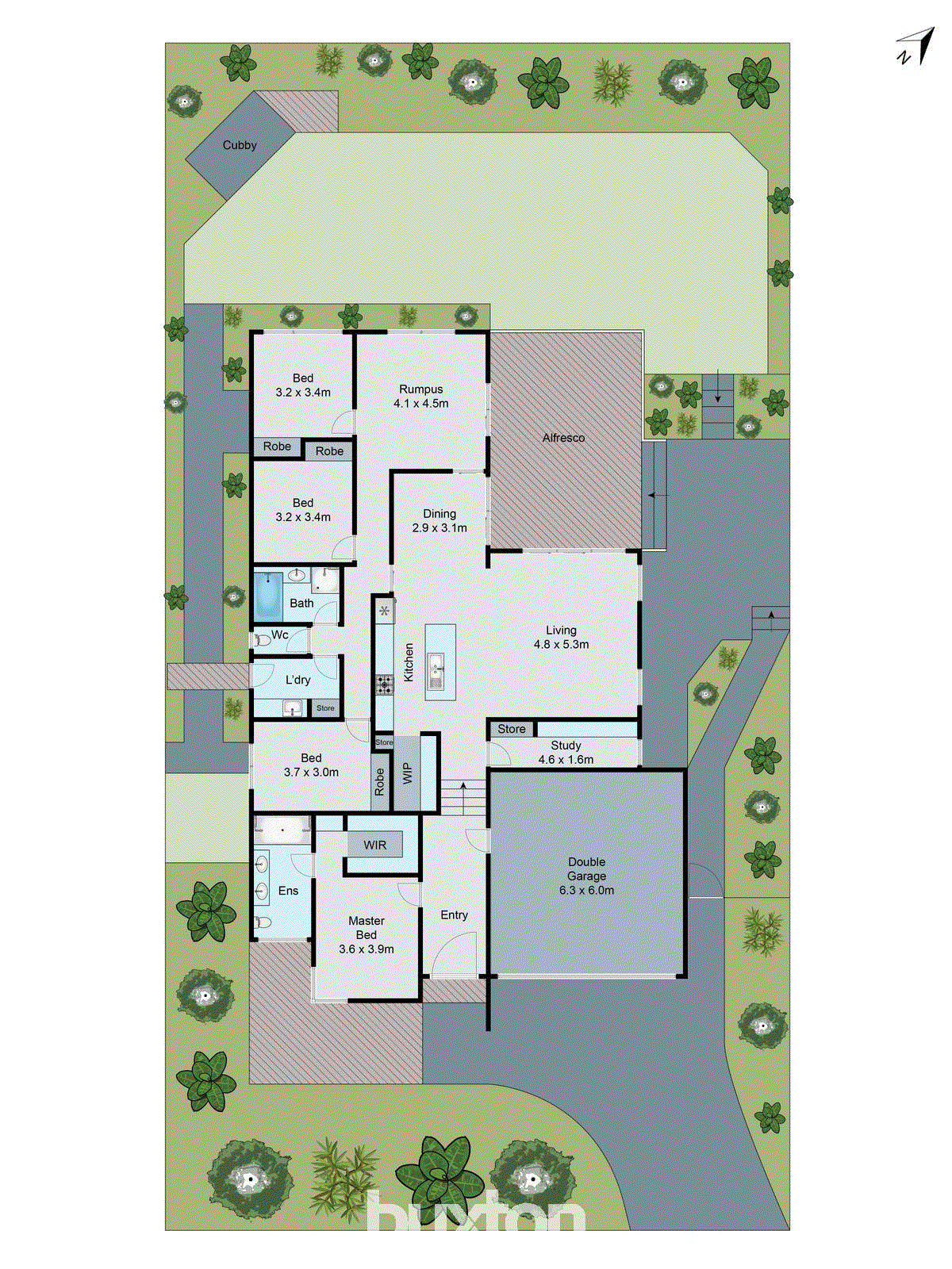 21 Stoneleigh Crescent, Highton VIC 3216 - Floorplan