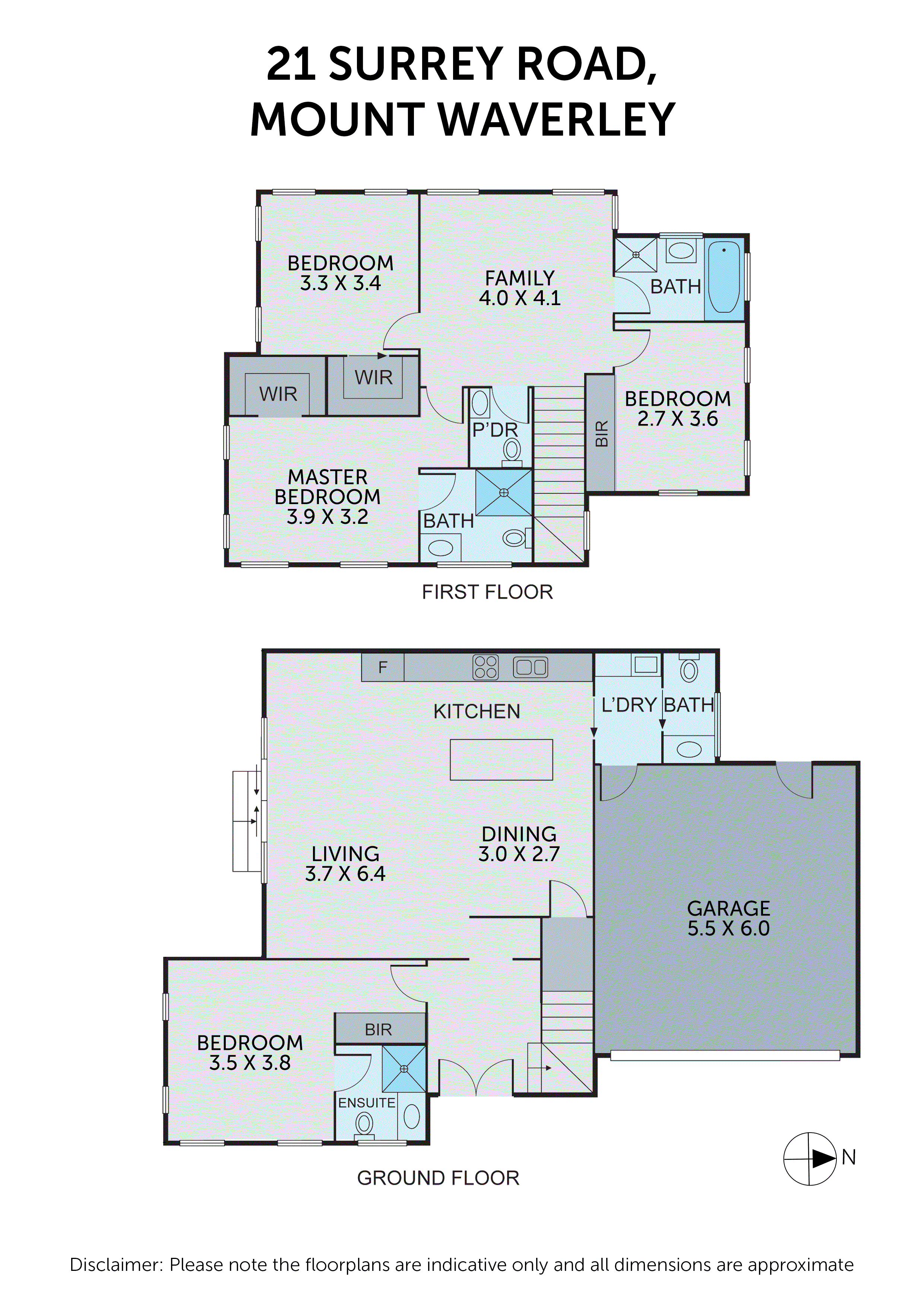 21 Surrey Road, Mount Waverley VIC 3149 - Floorplan
