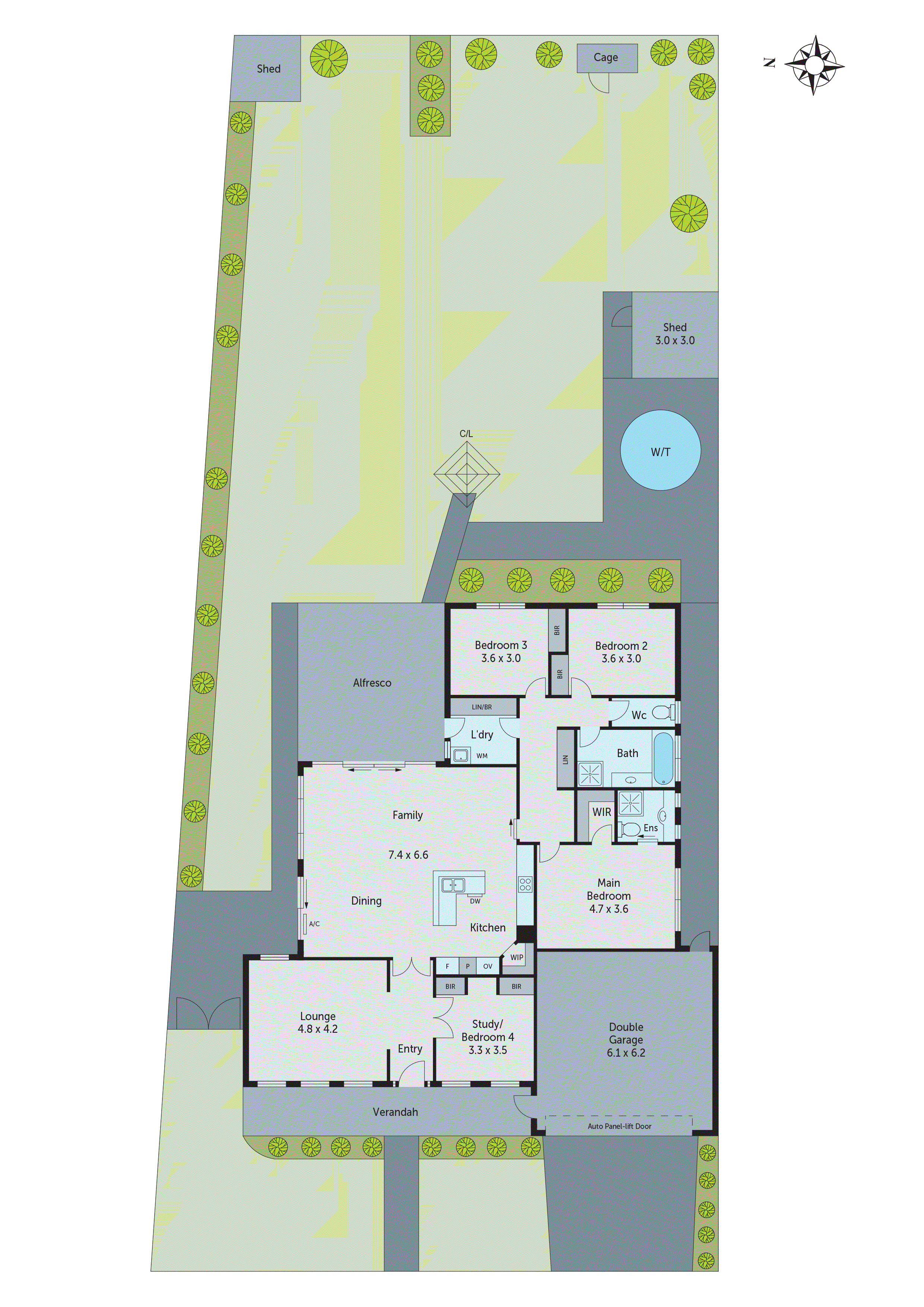 21 Tabess Court, St Albans Park VIC 3219 - Floorplan