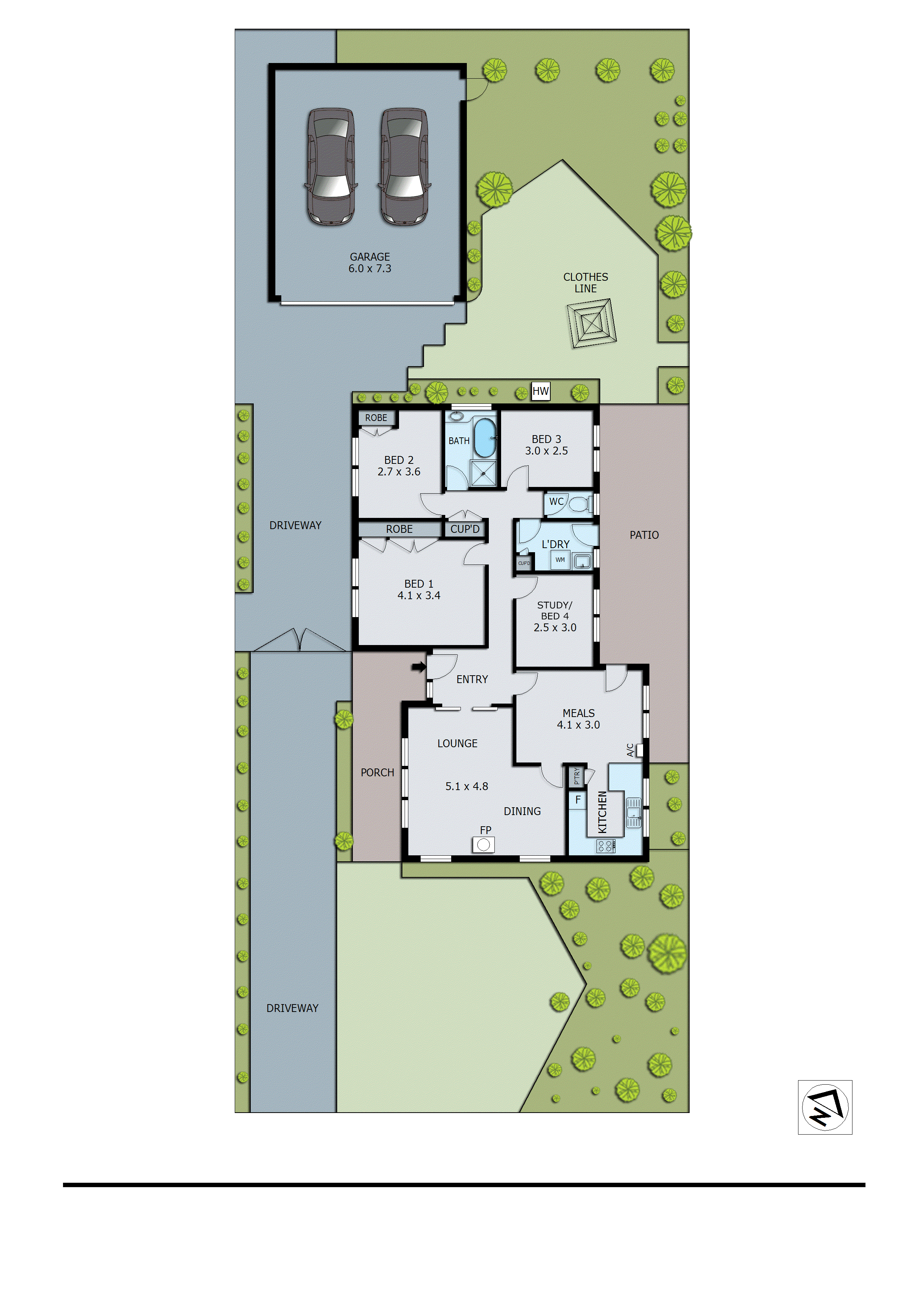 21 Tarongo Drive, Aspendale VIC 3195 - Floorplan