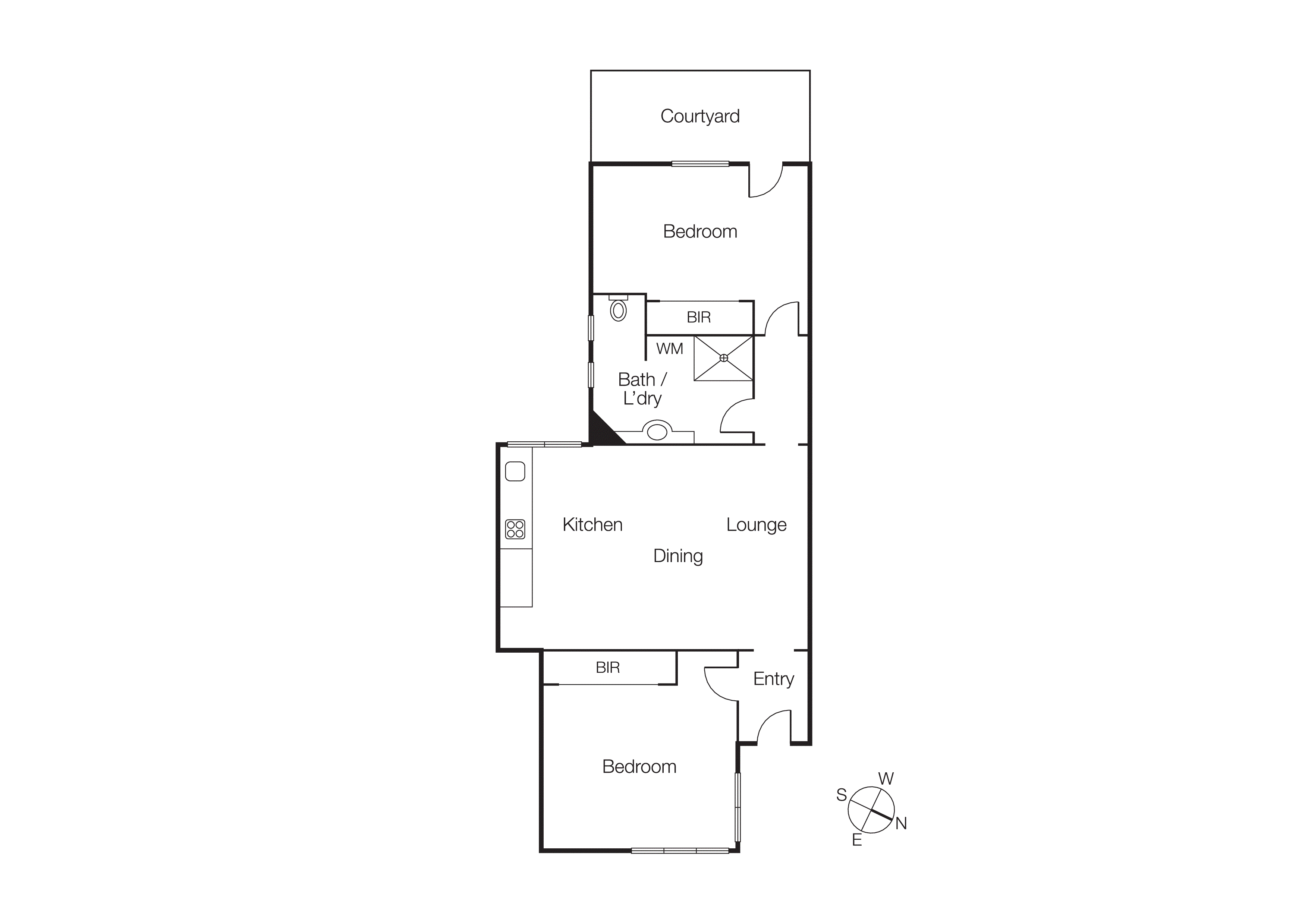 2/1 Tennyson Street, Elwood VIC 3184 - Floorplan