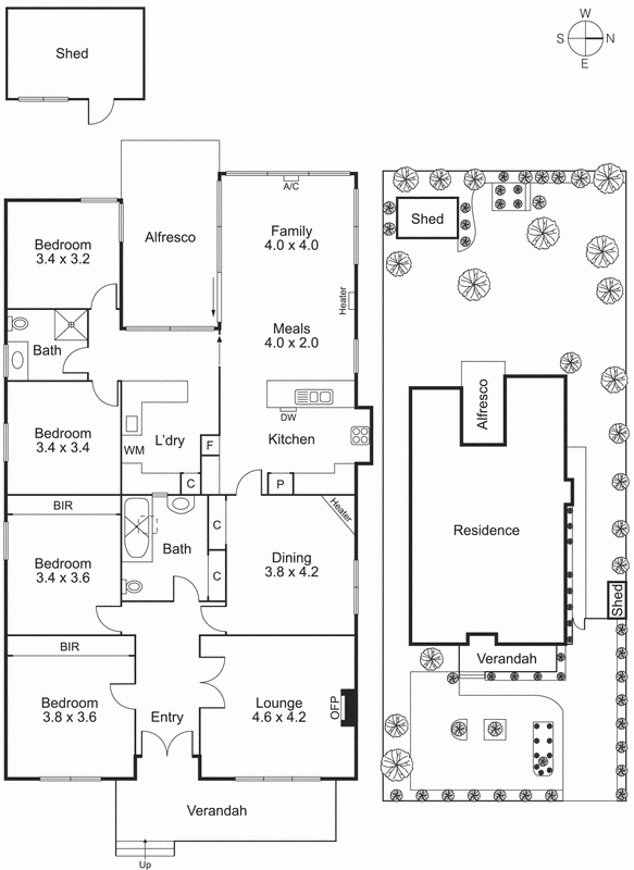 21 The Avenue, HAMPTON VIC 3188 - Floorplan