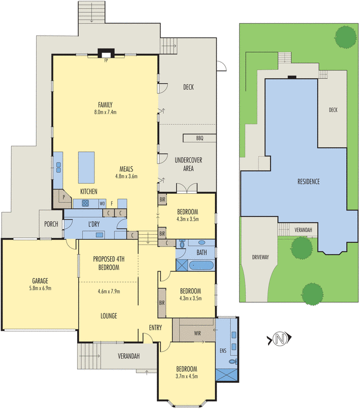 21 Vannam Drive, Ashwood VIC 3147 - Floorplan