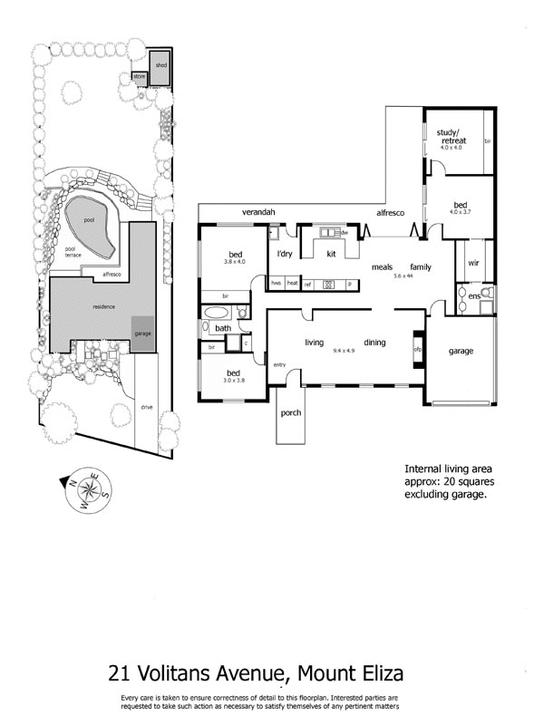 21 Volitans Avenue, MOUNT ELIZA VIC 3930 - Floorplan