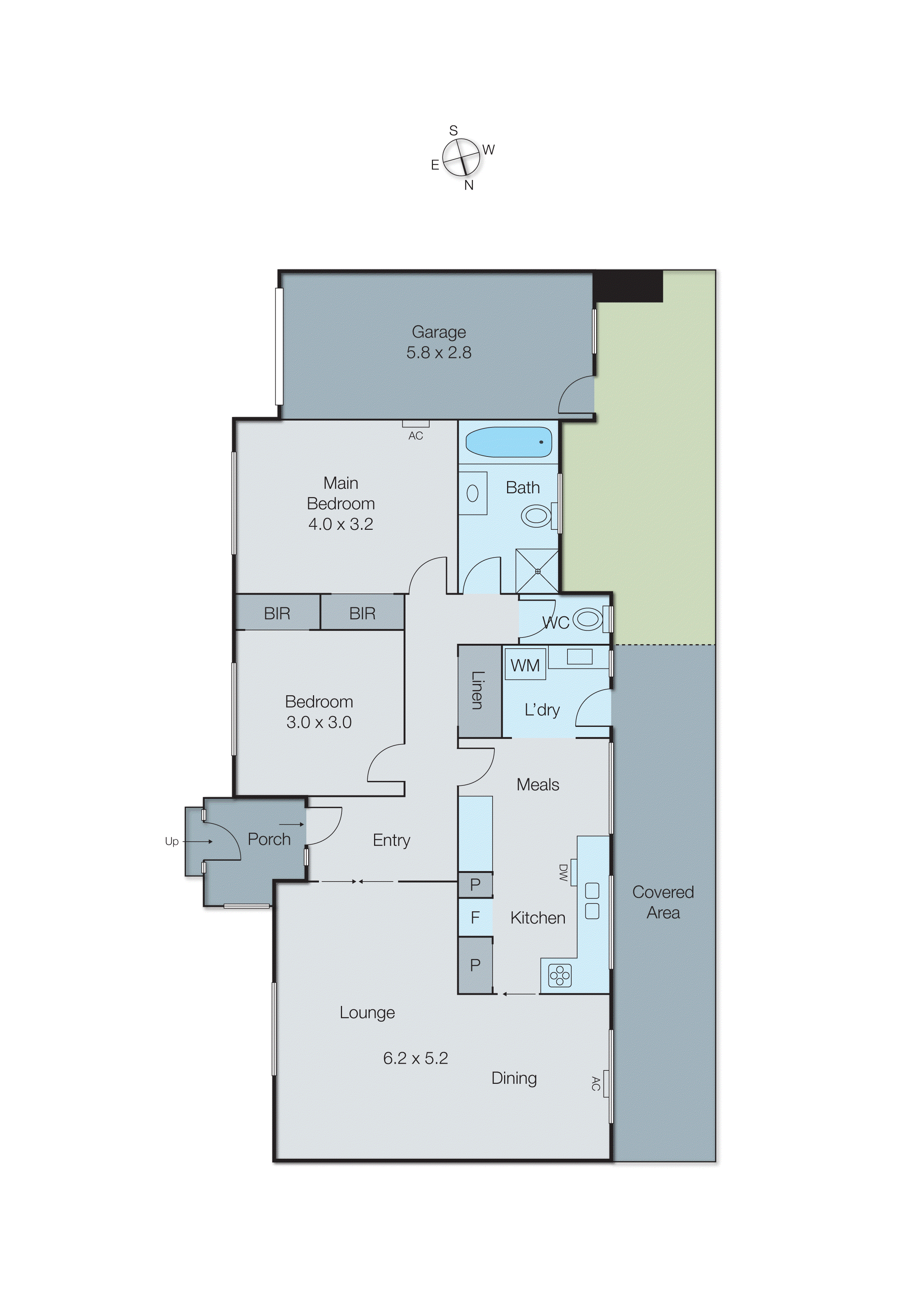 2/1 Wattle Avenue, Glen Huntly VIC 3163 - Floorplan