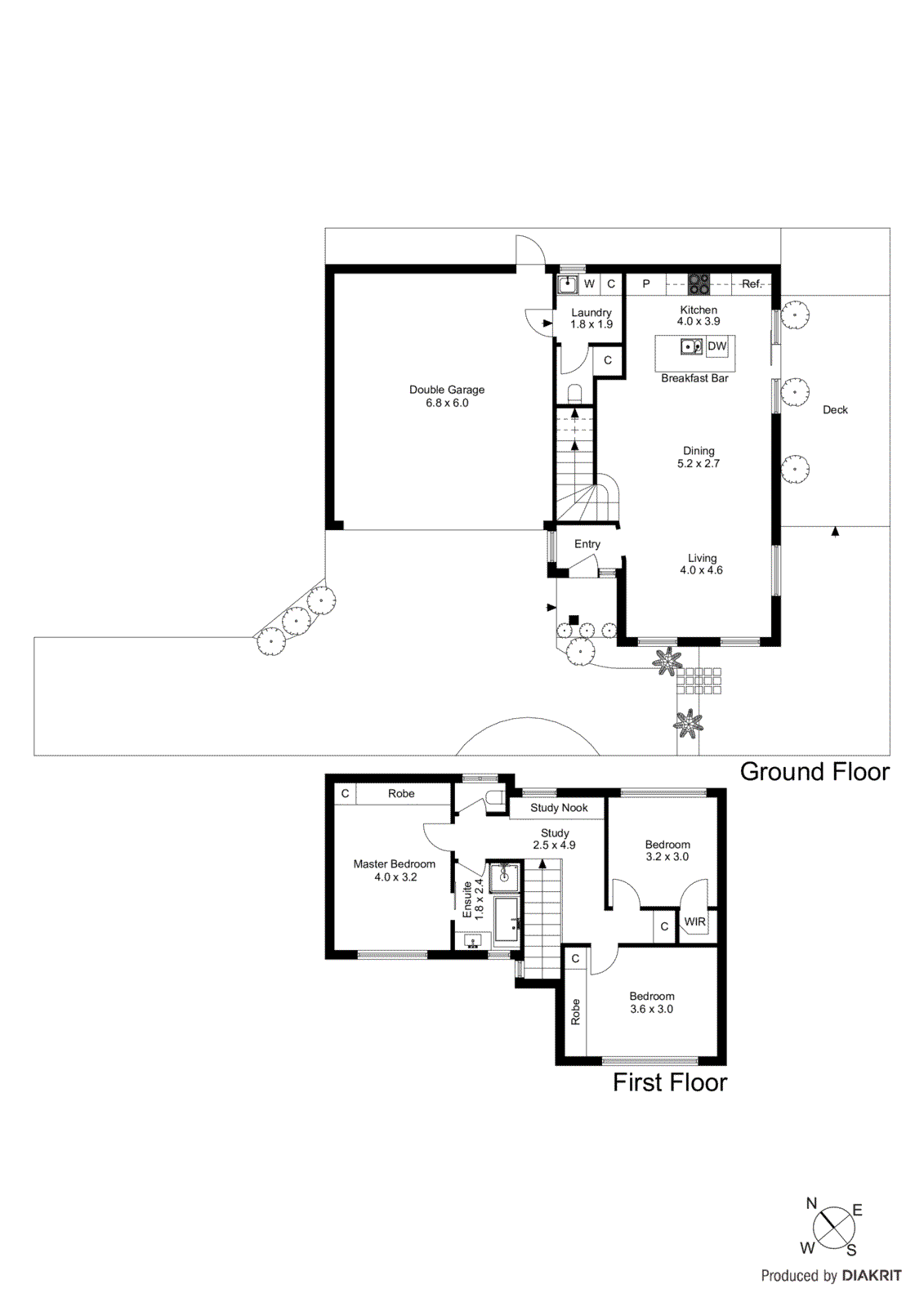 2/1 Wilson Grove, Seaford VIC 3198 - Floorplan