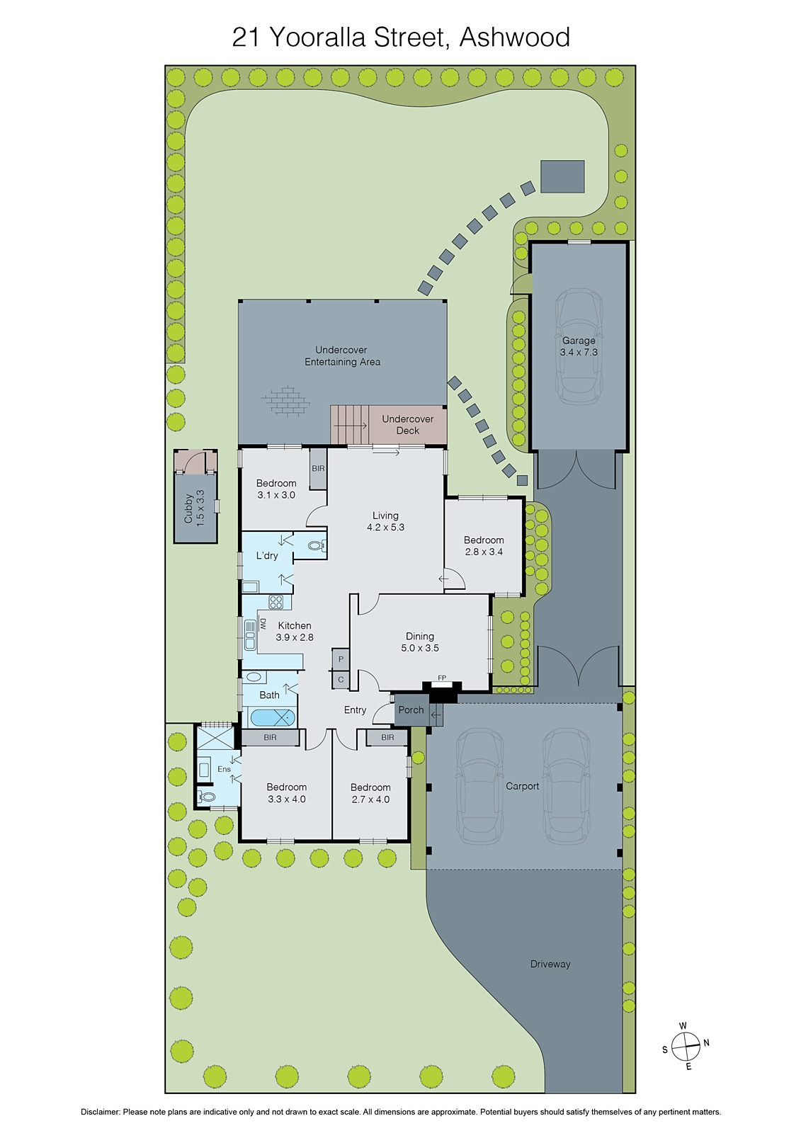 21 Yooralla Street, Ashwood VIC 3147 - Floorplan