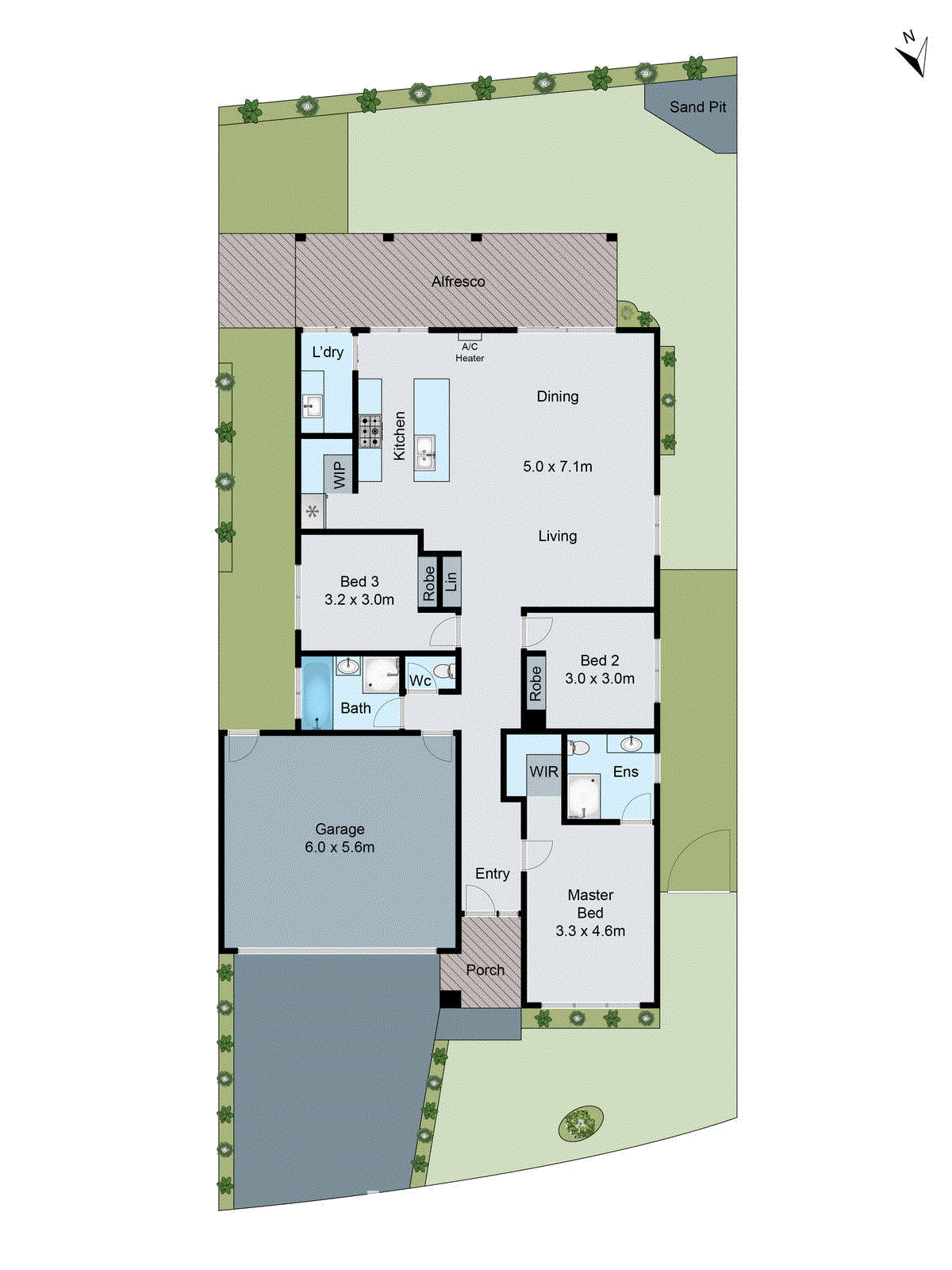 21 Yosemite Avenue, Curlewis VIC 3222 - Floorplan