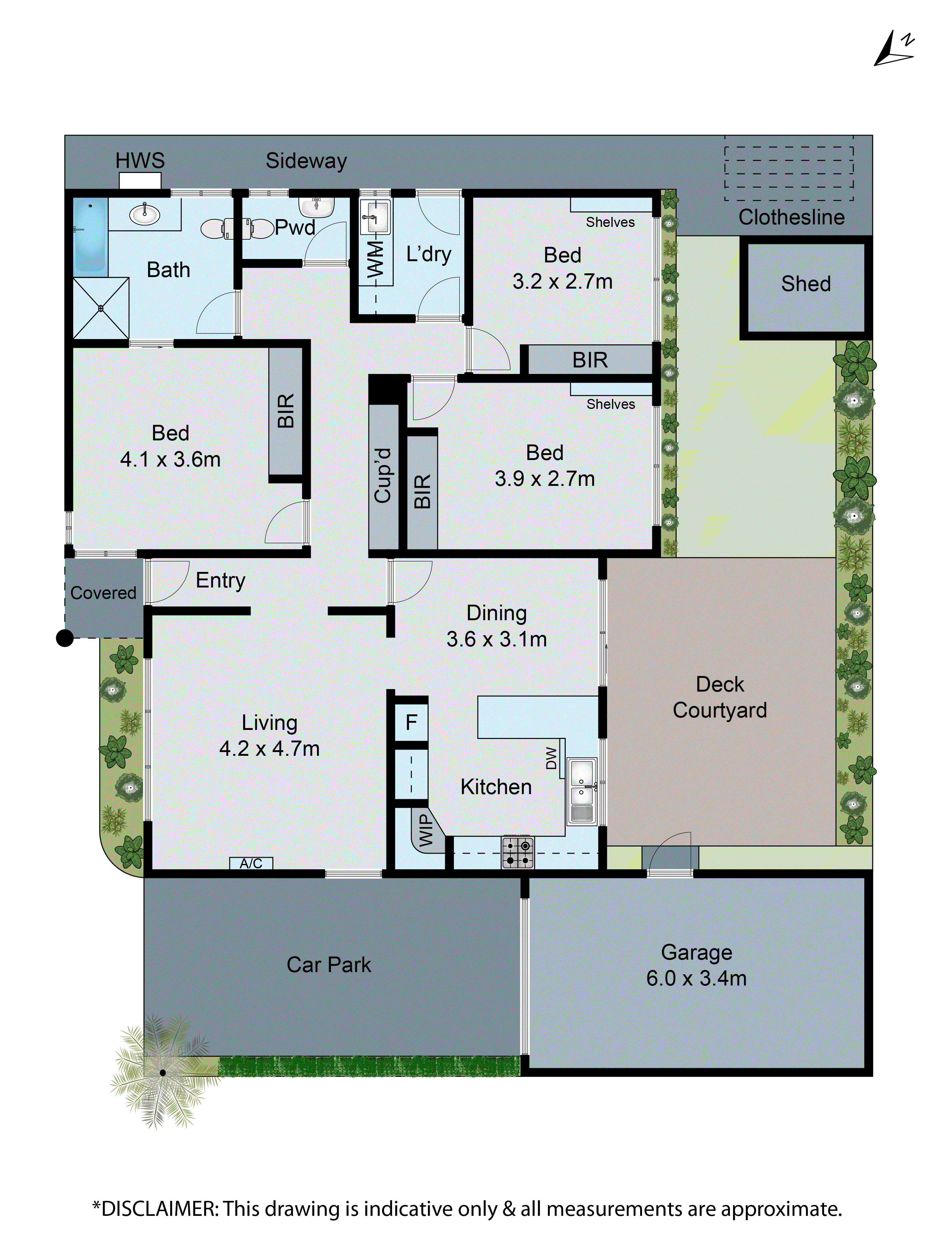 2/10 Bonham Crescent, Oakleigh East VIC 3166 - Floorplan