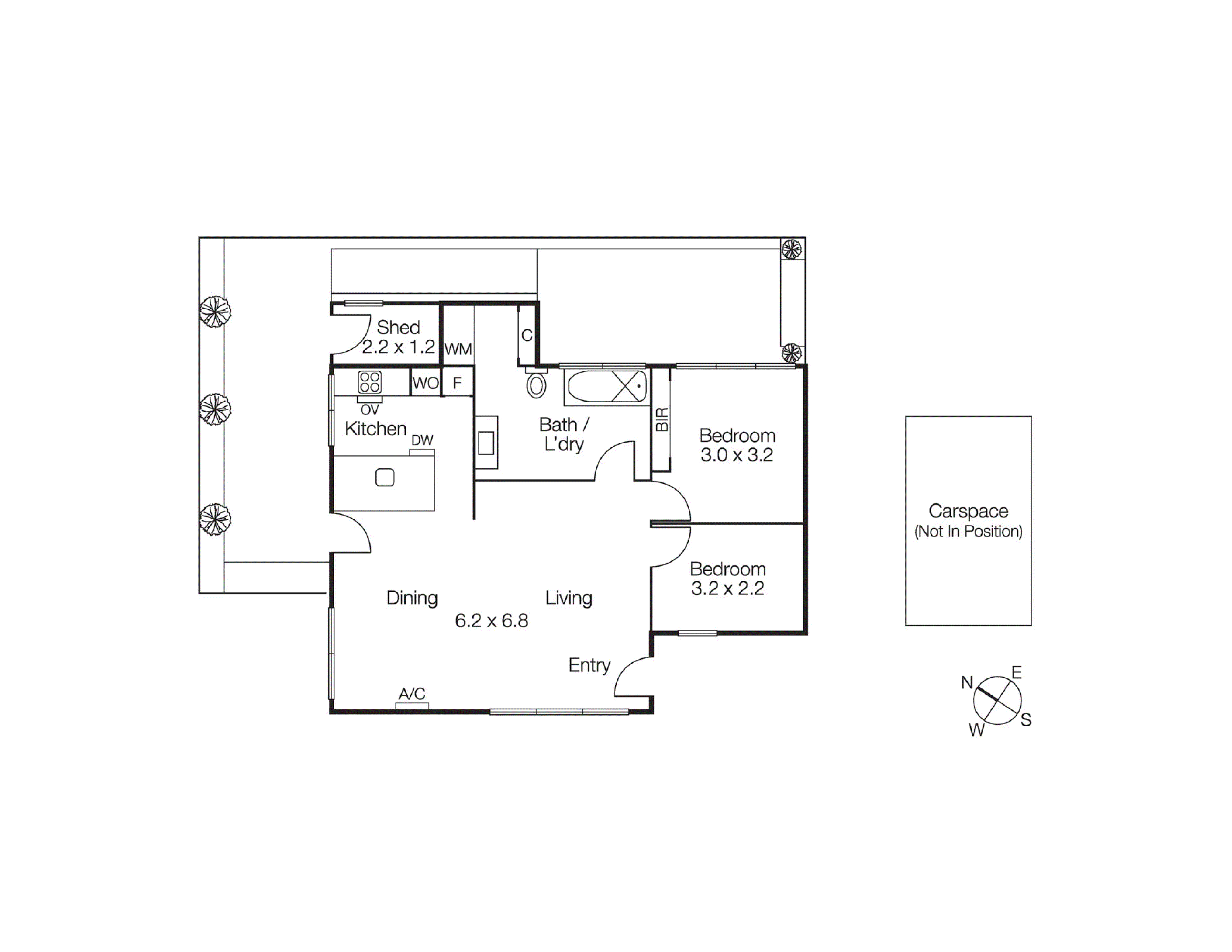 2/10 Burnett Street, St Kilda VIC 3182 - Floorplan