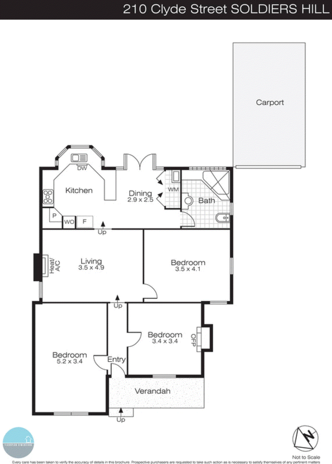 210 Clyde Street, Soldiers Hill VIC 3350 - Floorplan