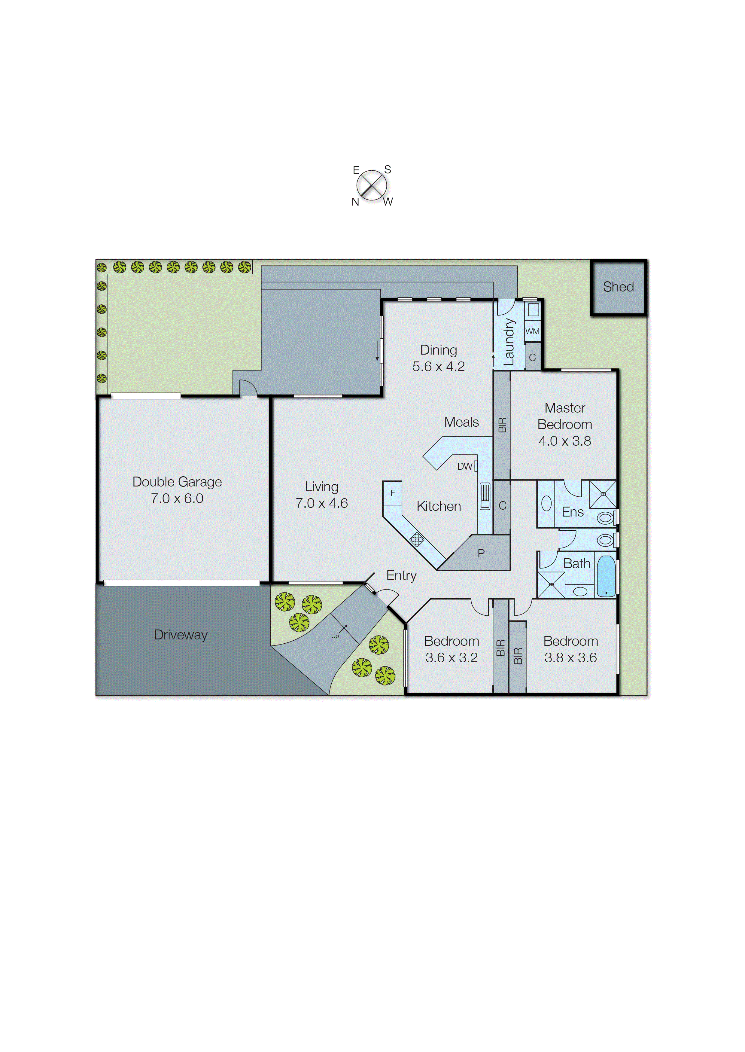 2/10 Connors Street, Highett VIC 3190 - Floorplan