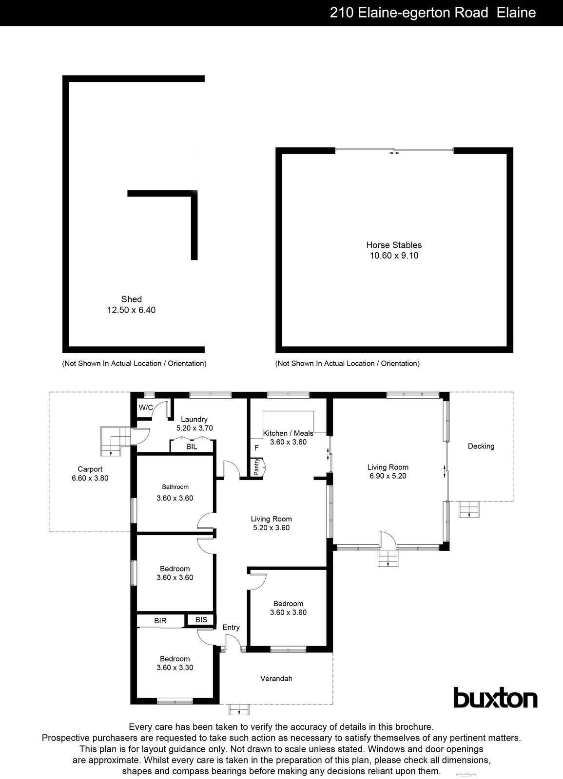 210 Elaine-Egerton Road, Elaine VIC 3334 - Floorplan