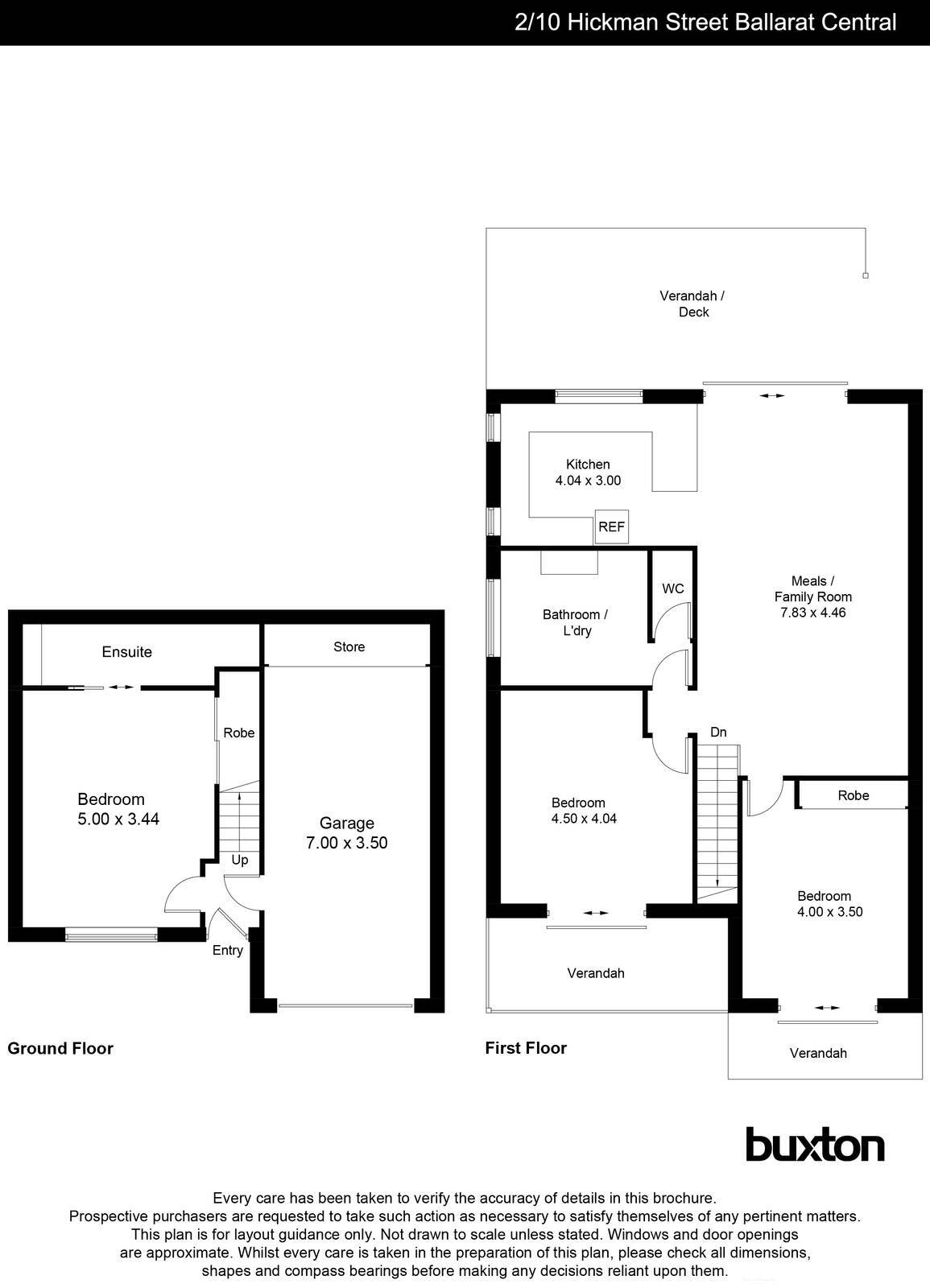 2/10 Hickman Street, Ballarat Central VIC 3350 - Floorplan