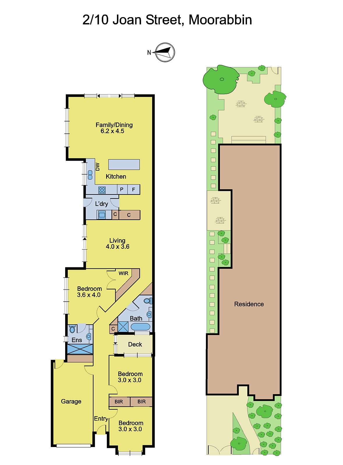 2/10 Joan Street, Moorabbin VIC 3189 - Floorplan
