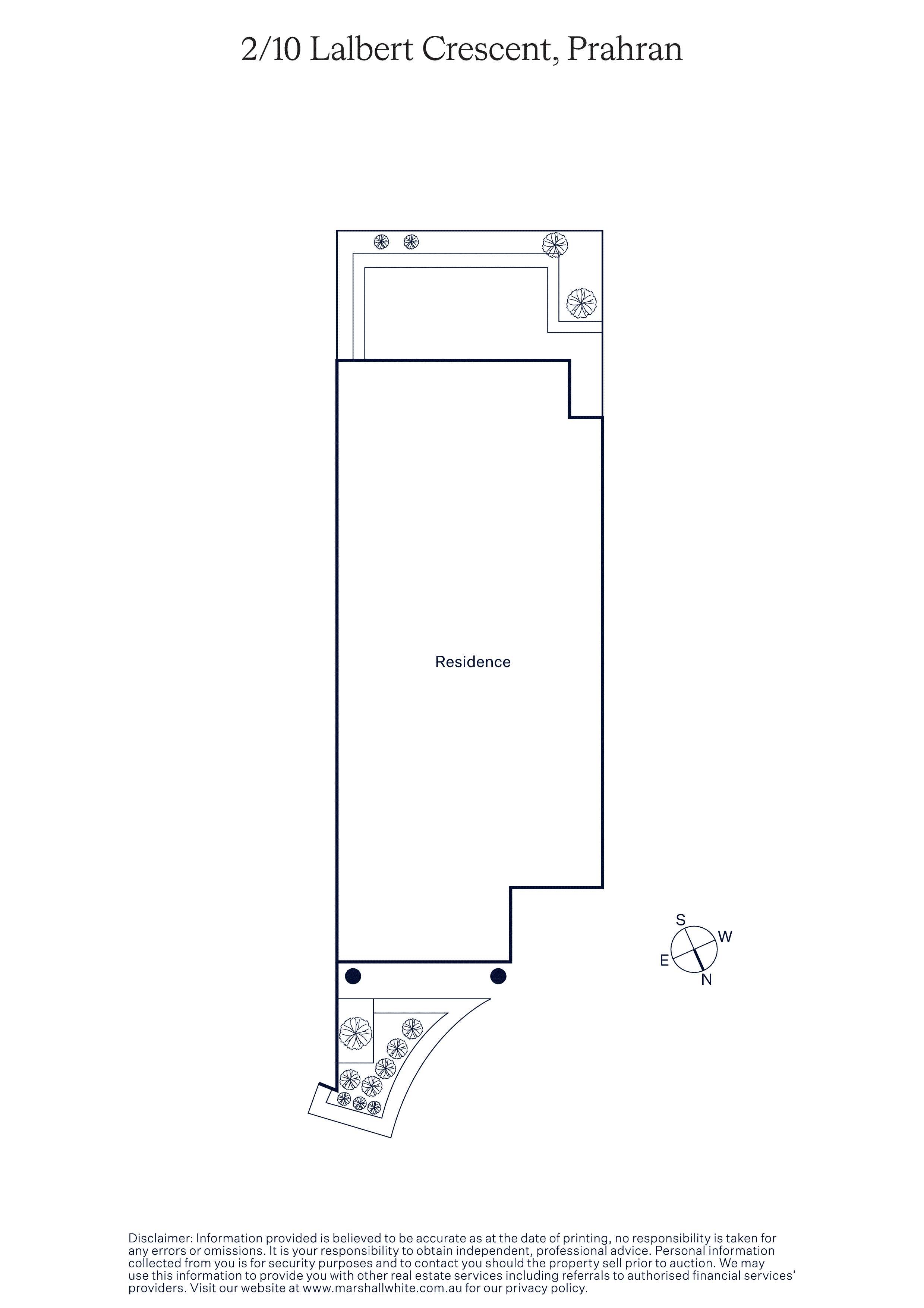 2/10 Lalbert Crescent, Prahran, 3181