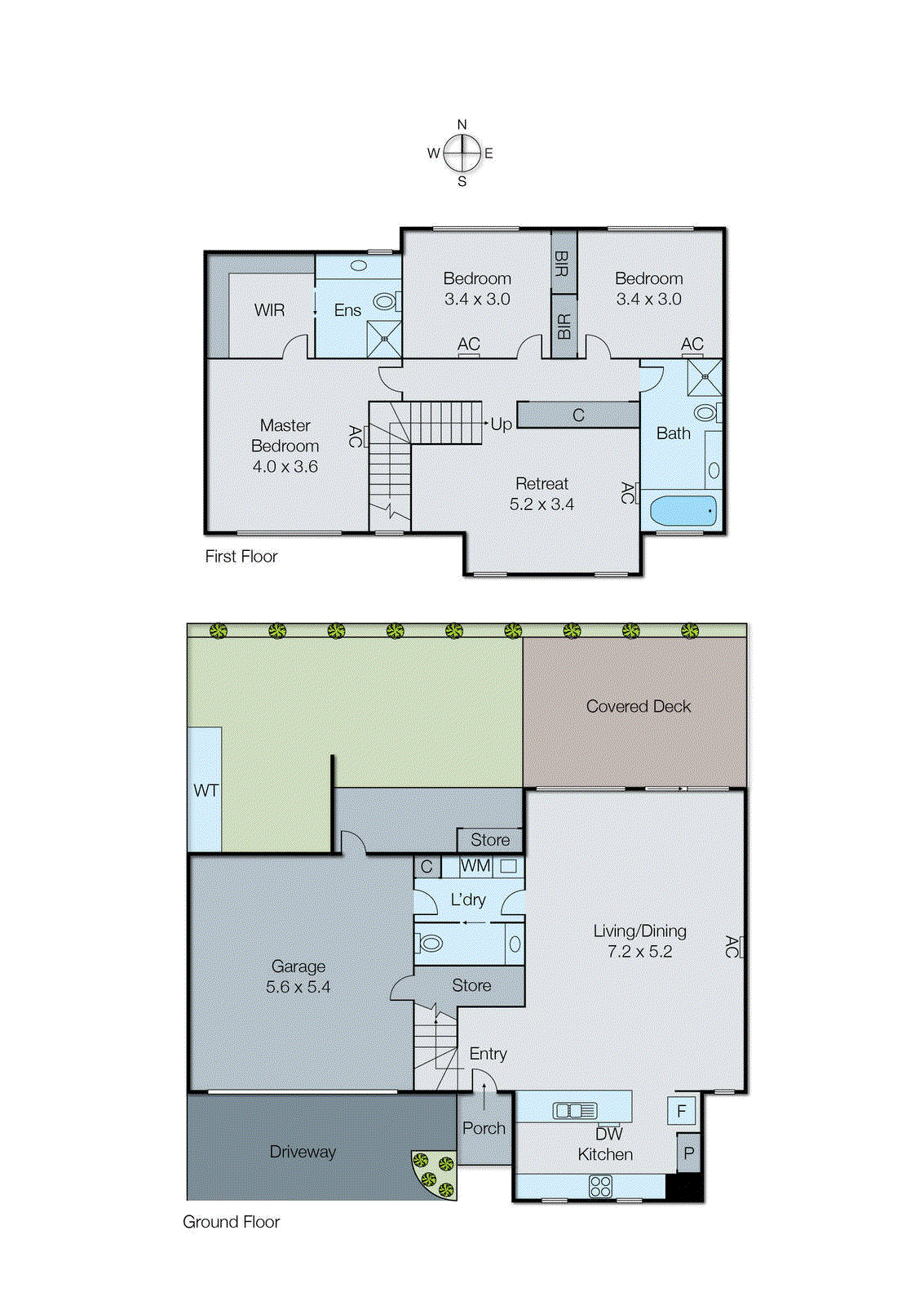 2/10 Olive Grove, Parkdale VIC 3195 - Floorplan
