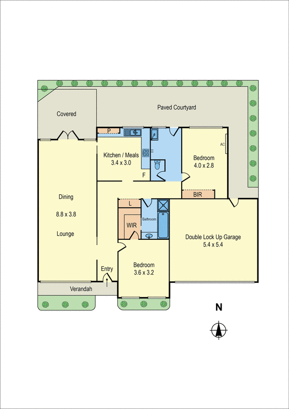 2/10 Parkers Road, Parkdale VIC 3195 - Floorplan