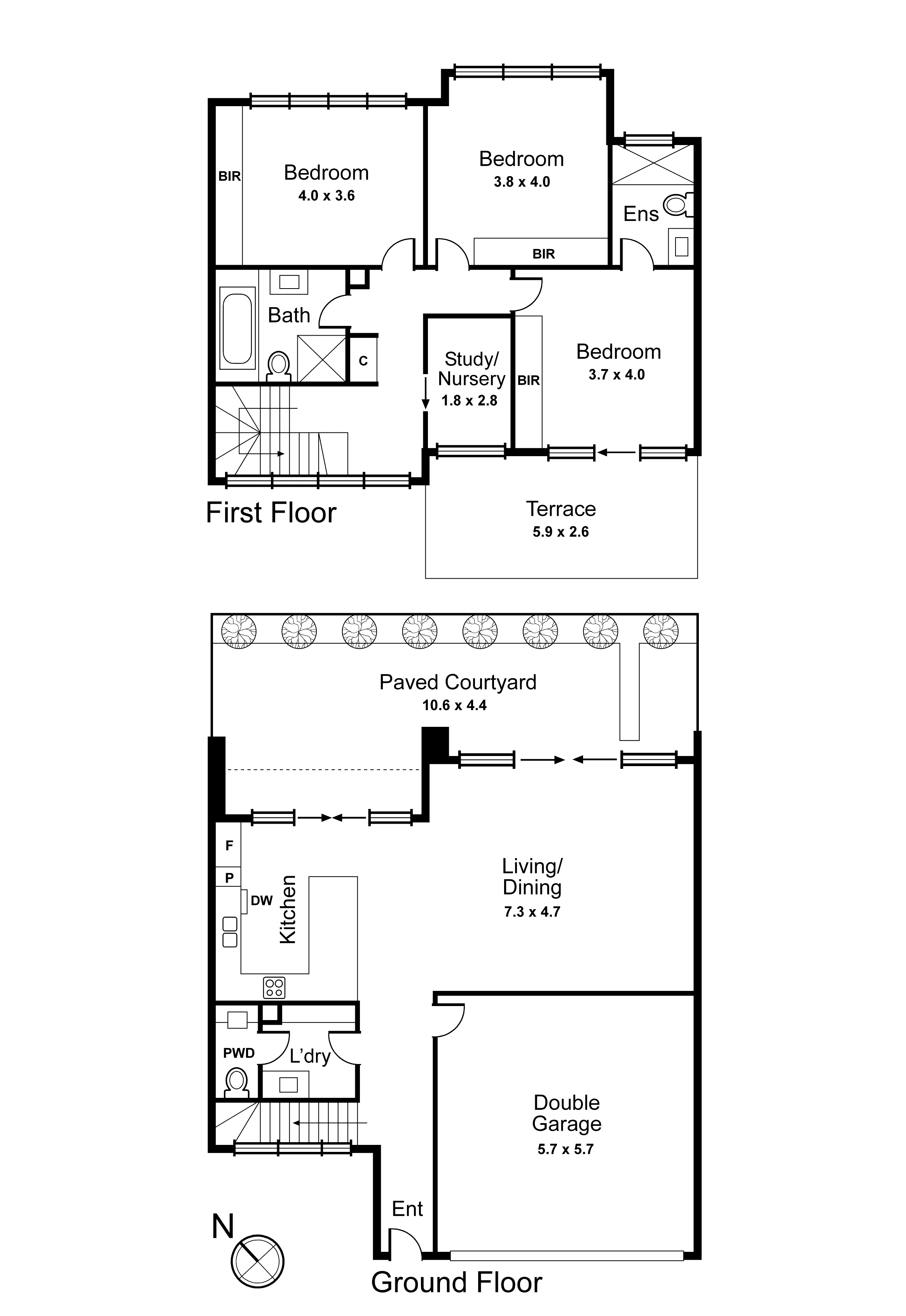 2/10 Vincent Street, Brighton East VIC 3187 - Floorplan