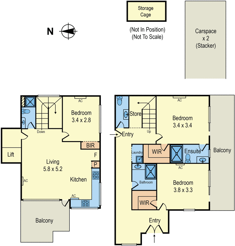2/10 Warrigal Road, Parkdale VIC 3195 - Floorplan