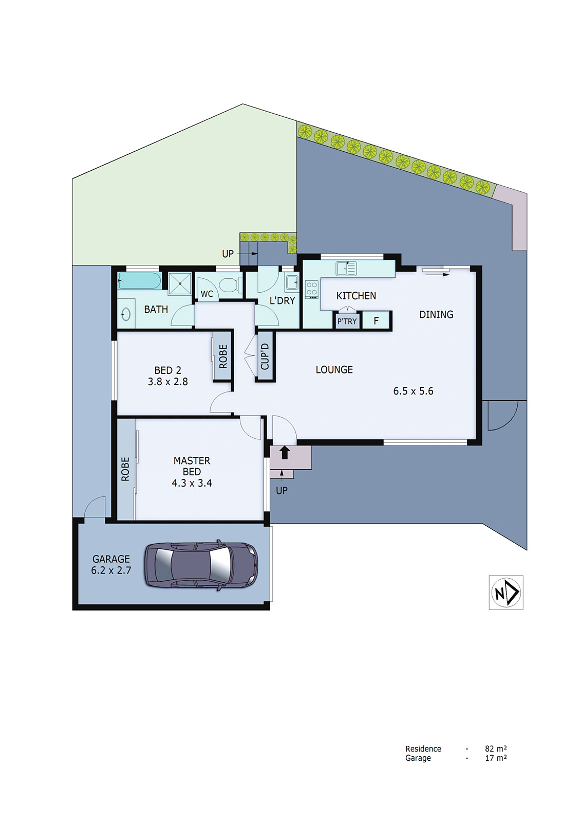 2/10 Willow-Glen Court, Dingley Village VIC 3172 - Floorplan