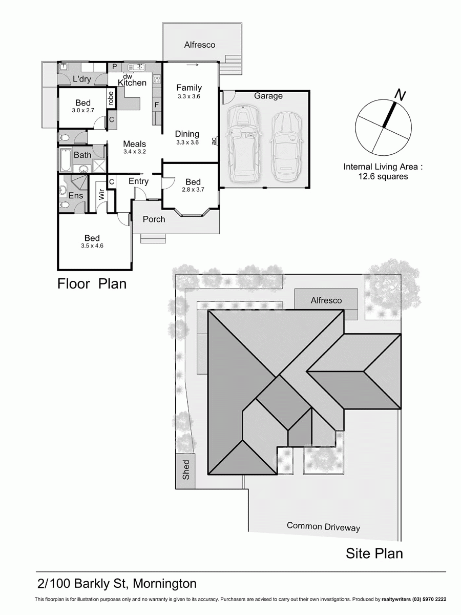 2/100 Barkly Street, MORNINGTON VIC 3931 - Floorplan