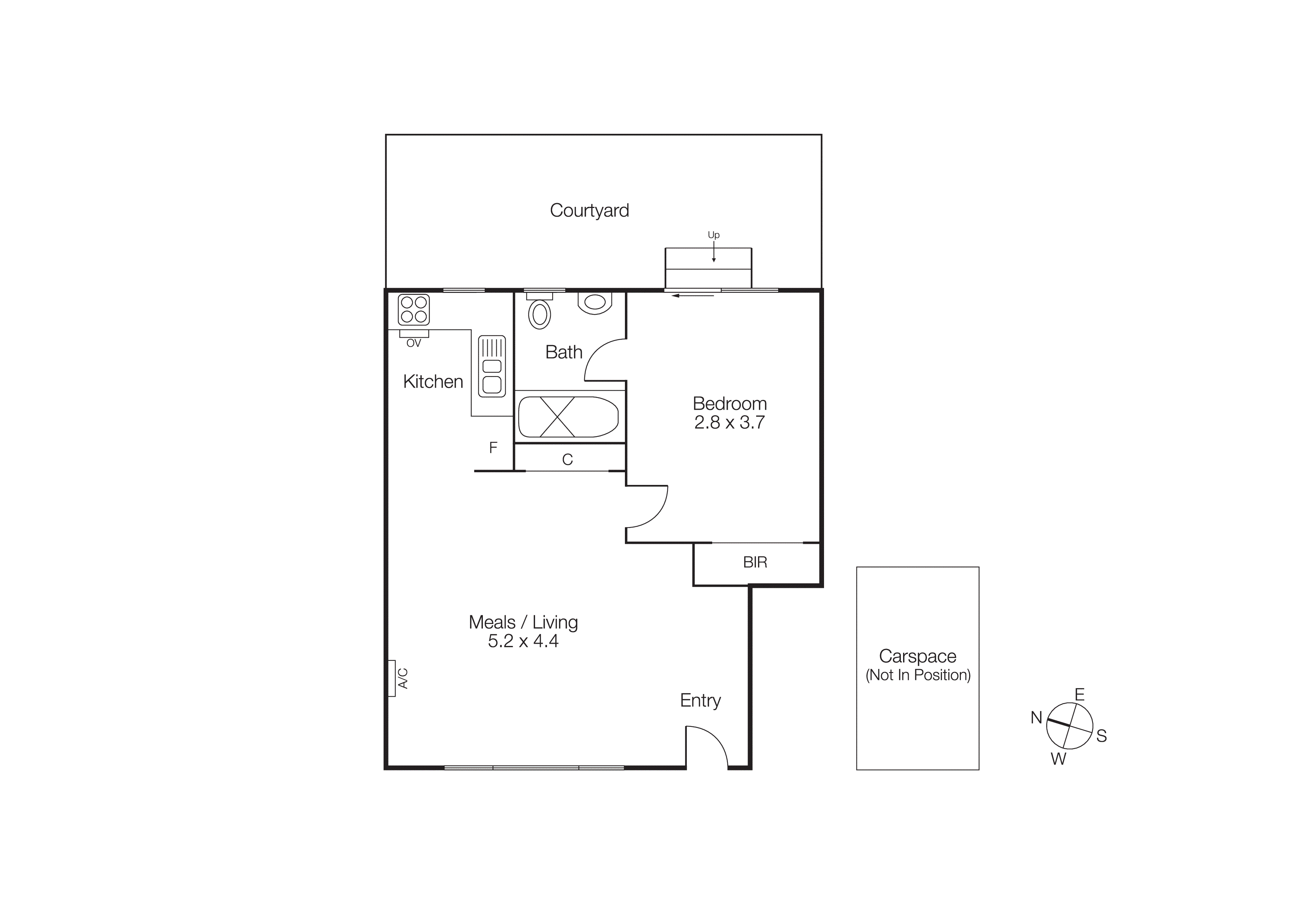 2/100 Glen Huntly Road, Elwood VIC 3184 - Floorplan
