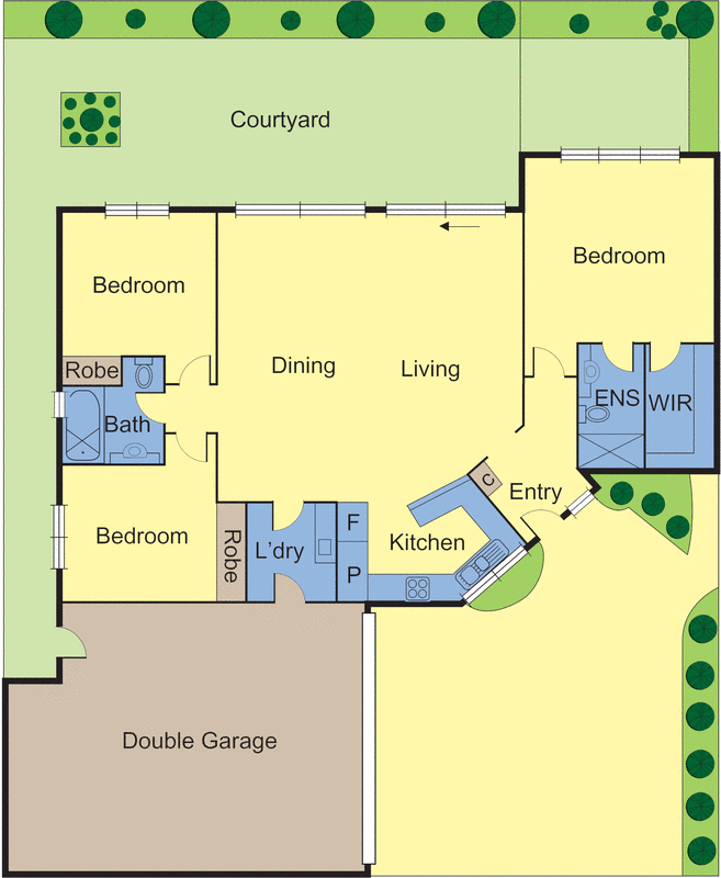 2/101 Parkmore Road, Bentleigh East VIC 3165 - Floorplan